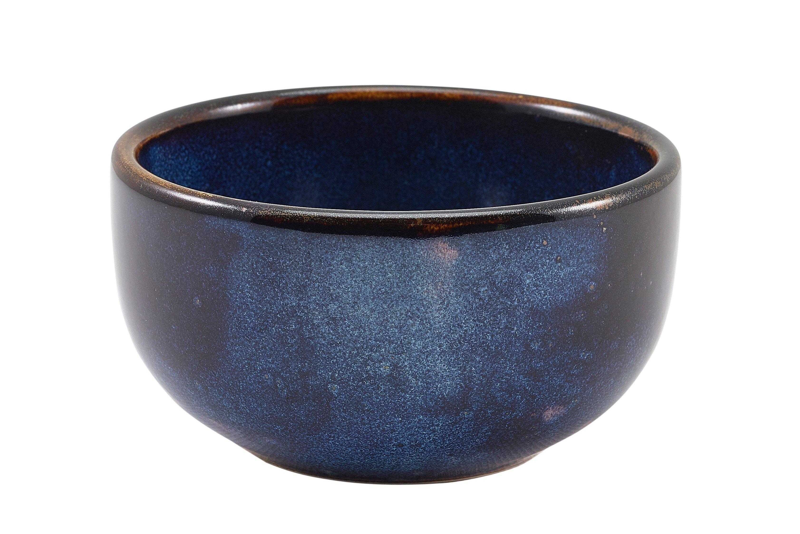 GenWare Aqua Blue Terra Porcelain Round Bowl 11.5cm