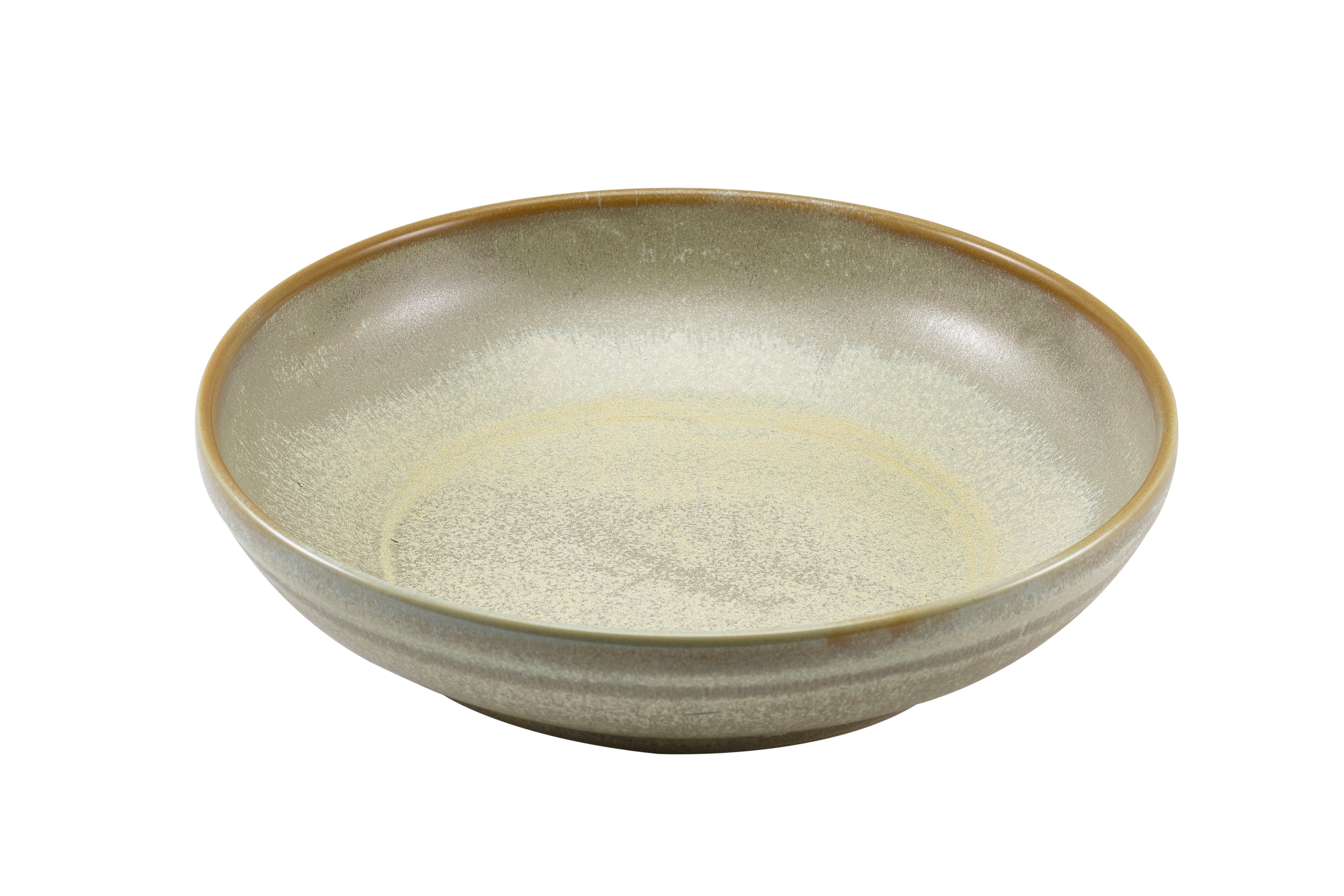 GenWare Matt Grey Terra Porcelain Coupe Bowl 27.5cm