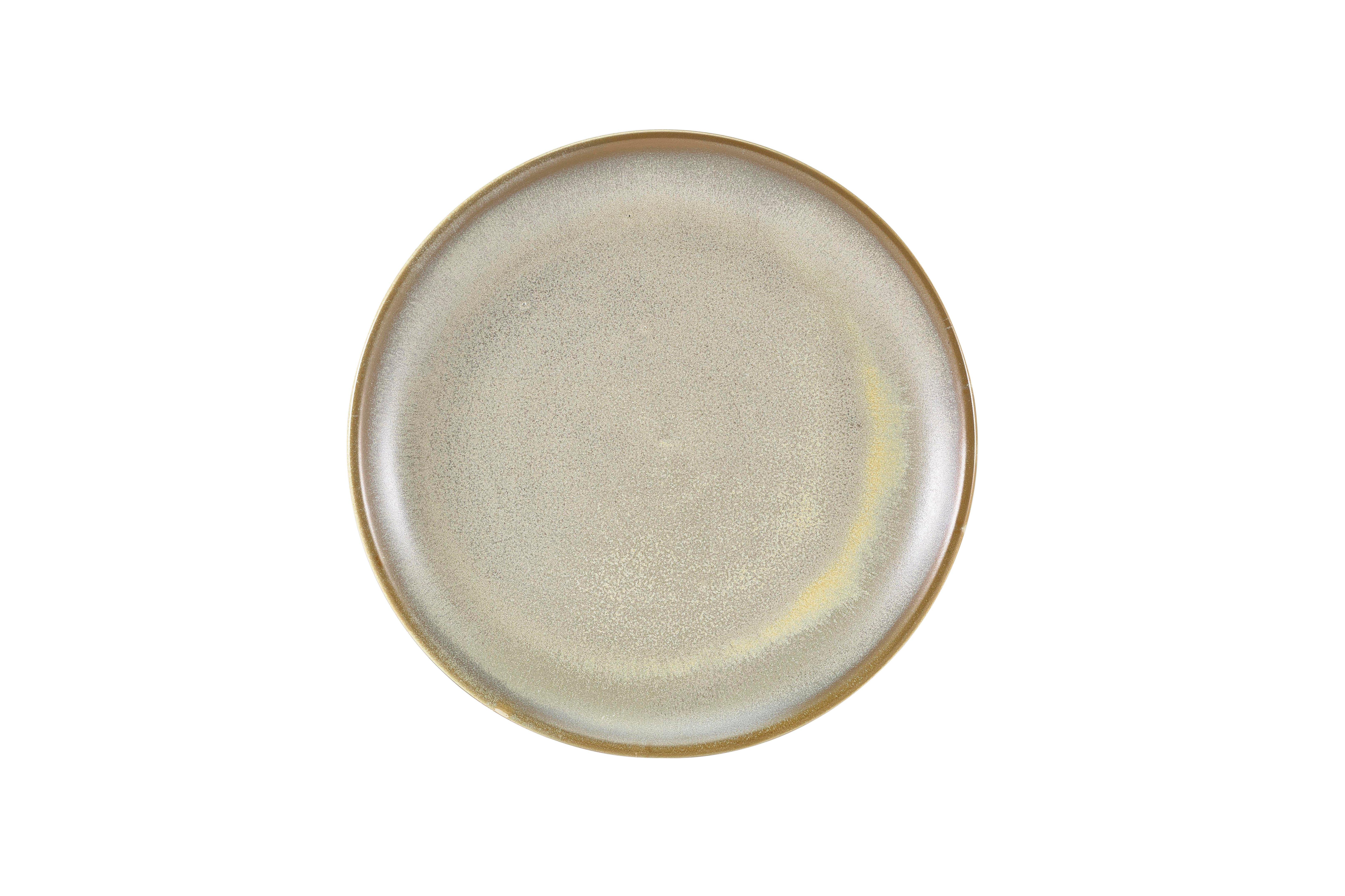 GenWare Matt Grey Terra Porcelain Coupe Plate 24cm