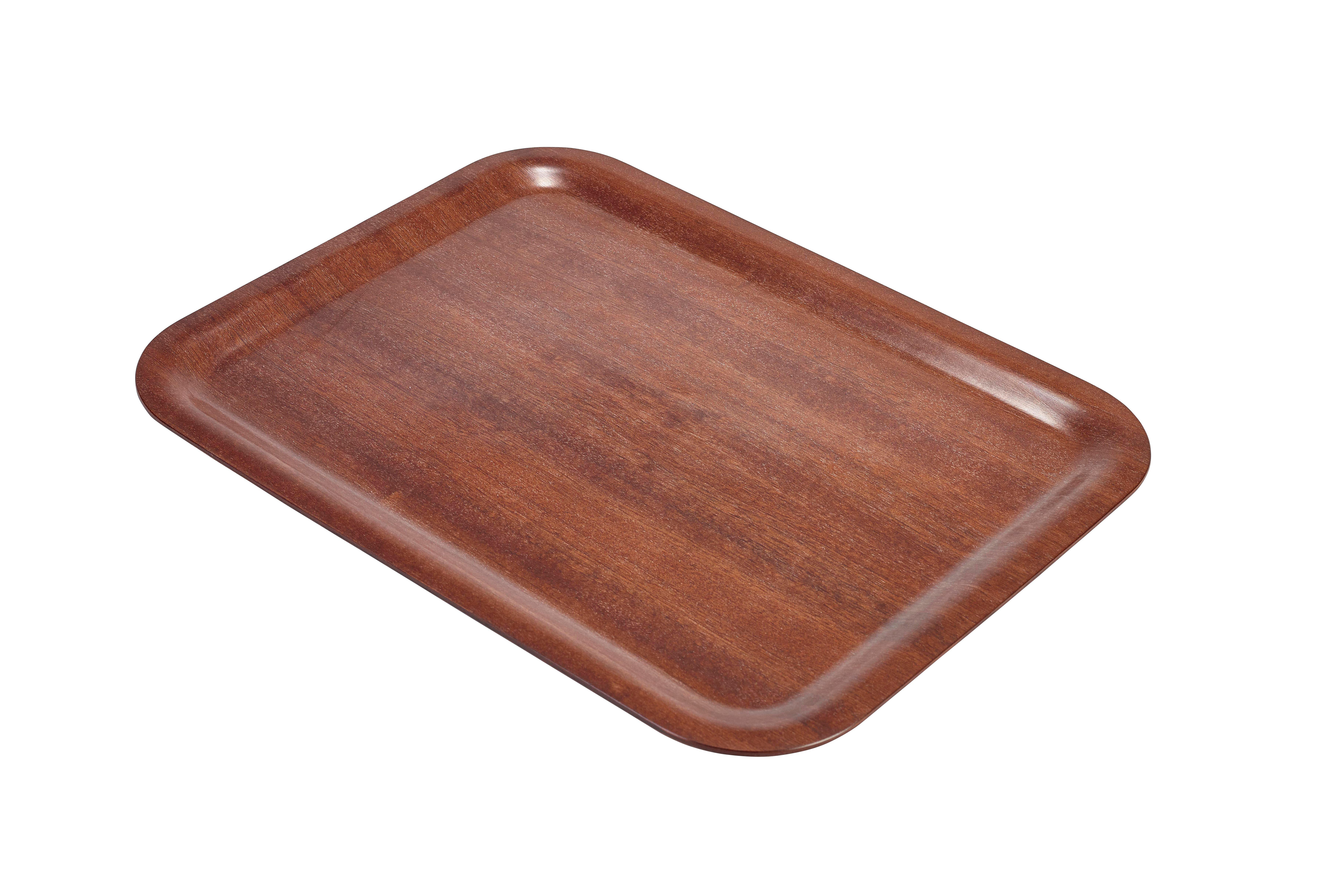 Mahogany Serving Tray 36x28cm
