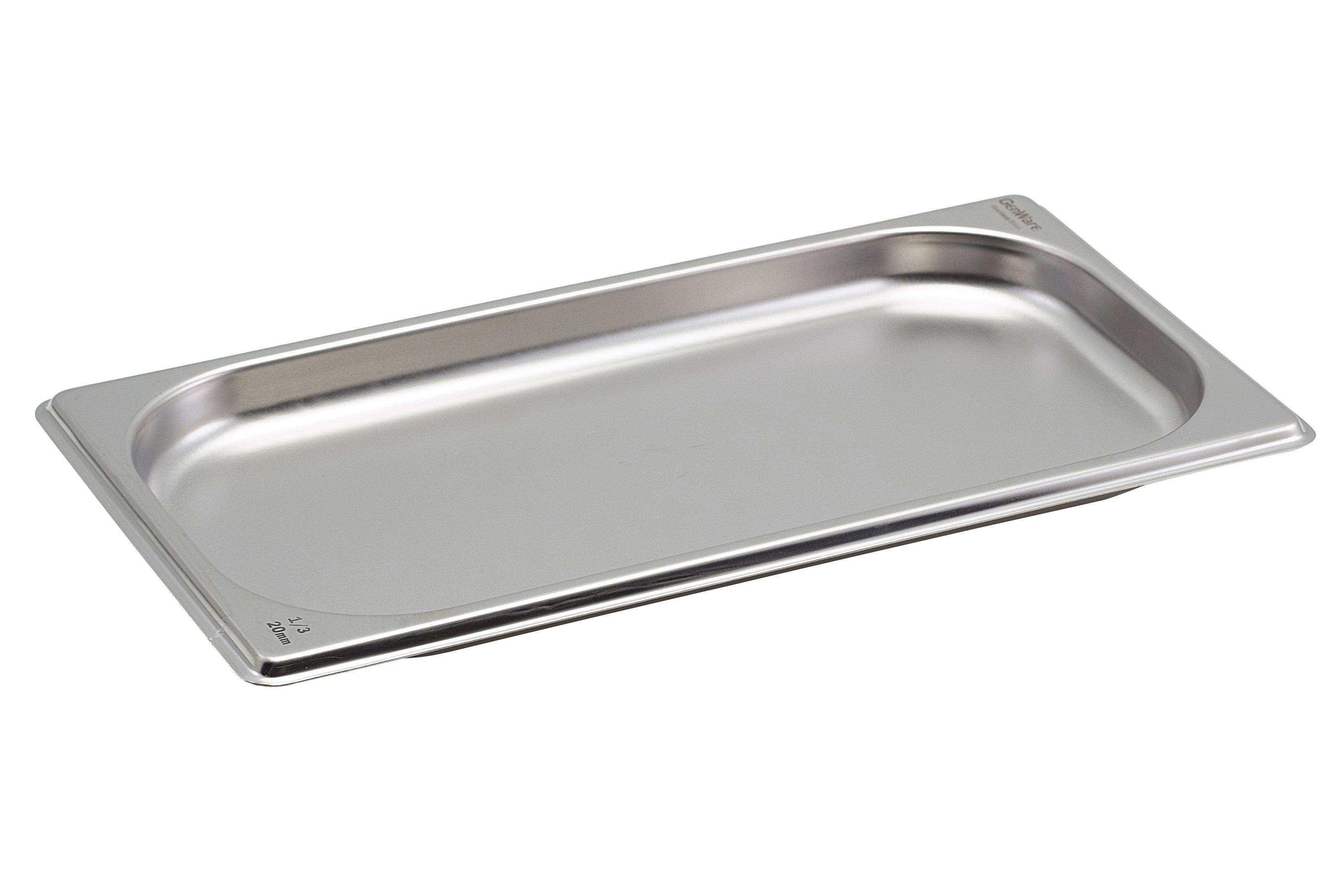 Stainless Steel 1/3 Gastronorm 2cm