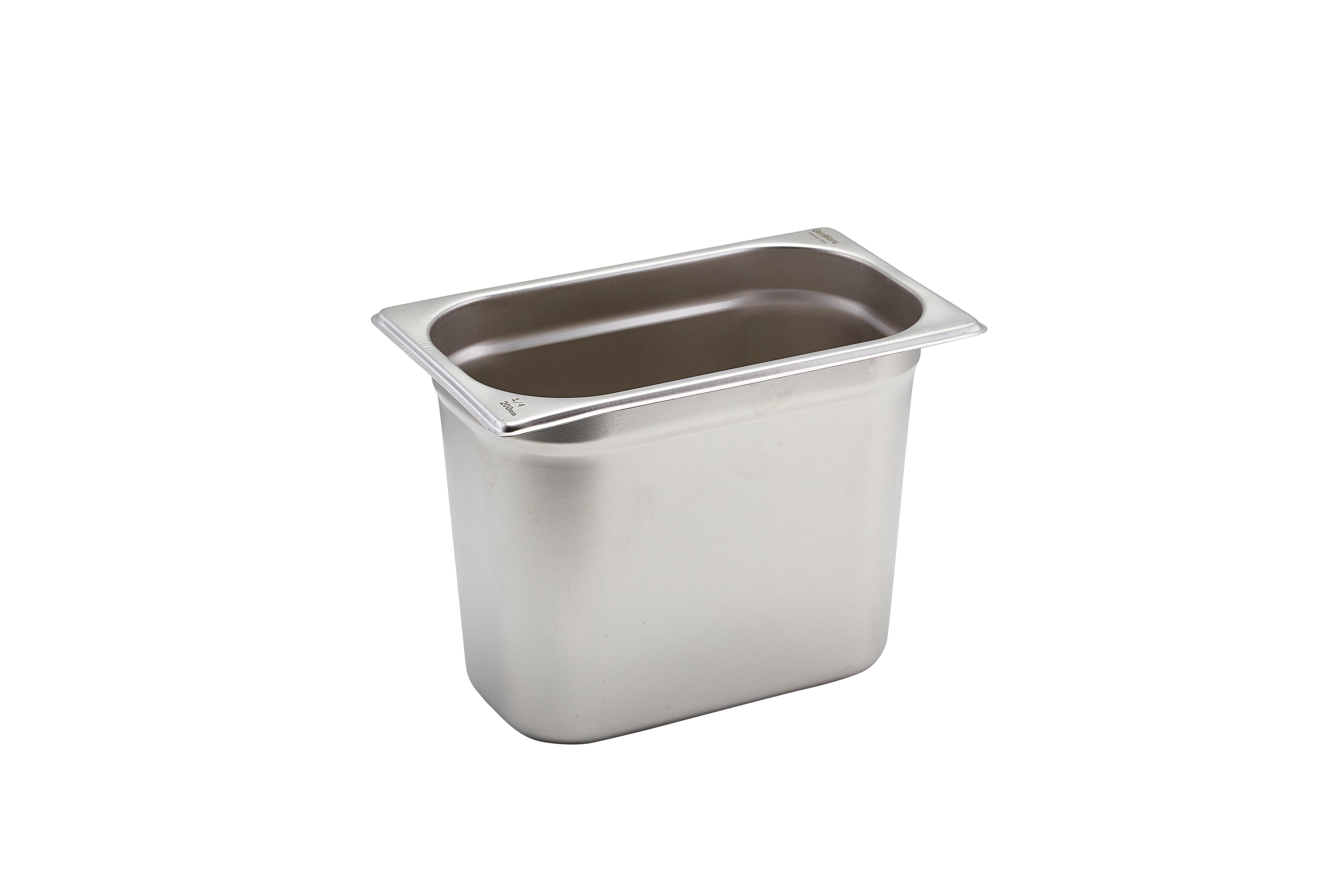 Stainless Steel 1/4 Gastronorm 20cm