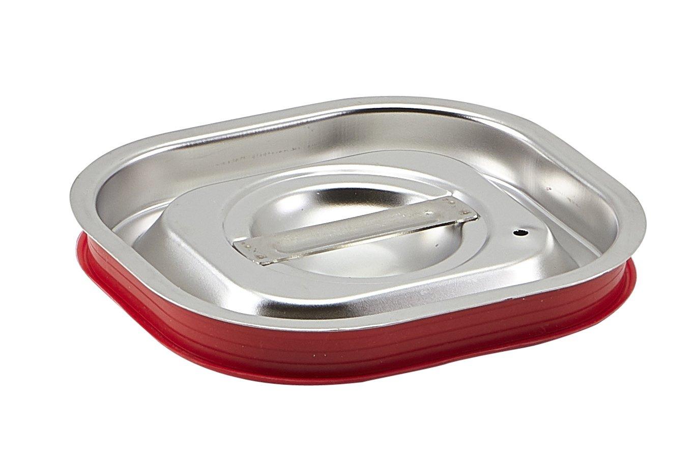GenWare Stainless Steel Gastronorm Lid 1/6 with Silicon Seal