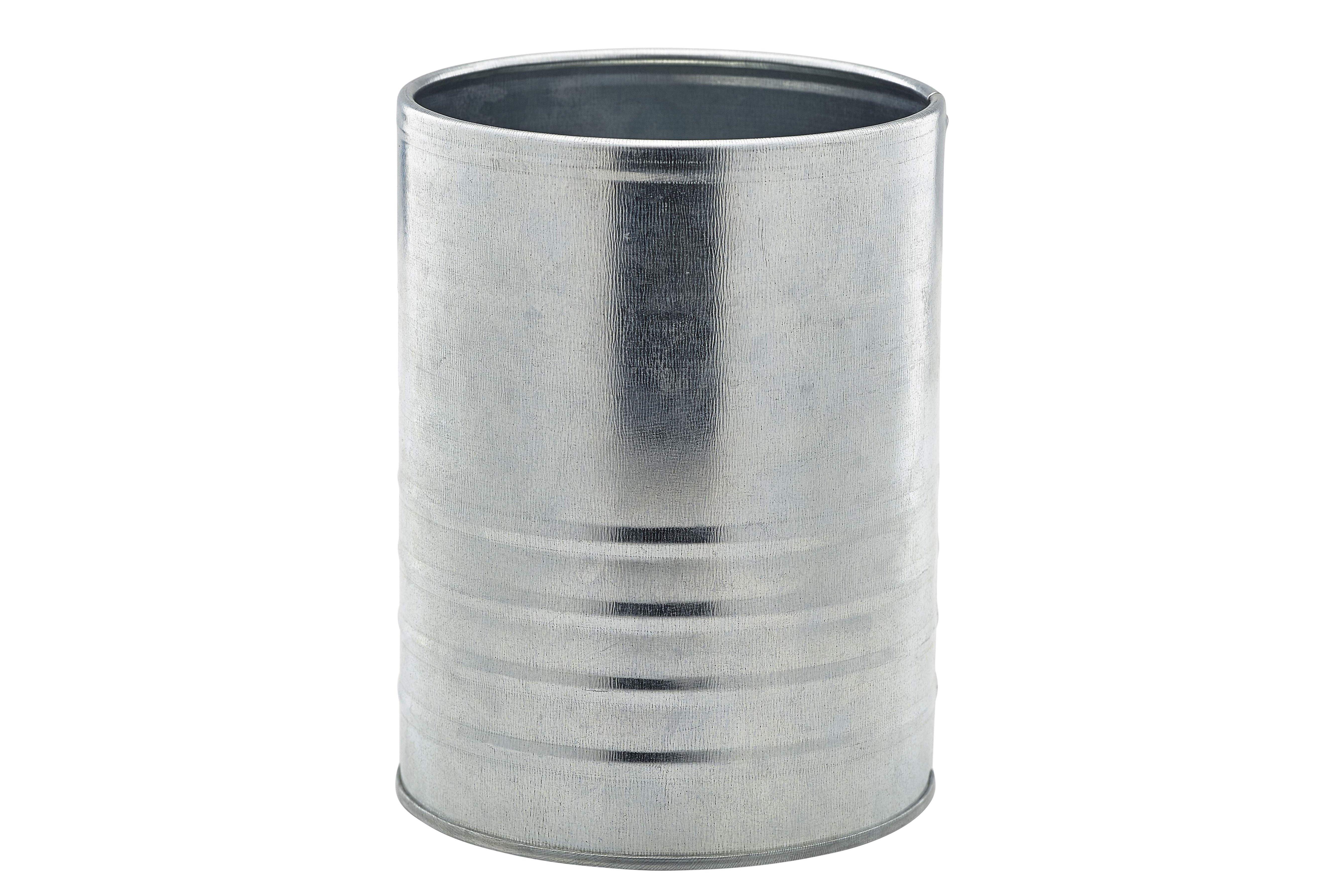 Galvanised Steel Serving Can