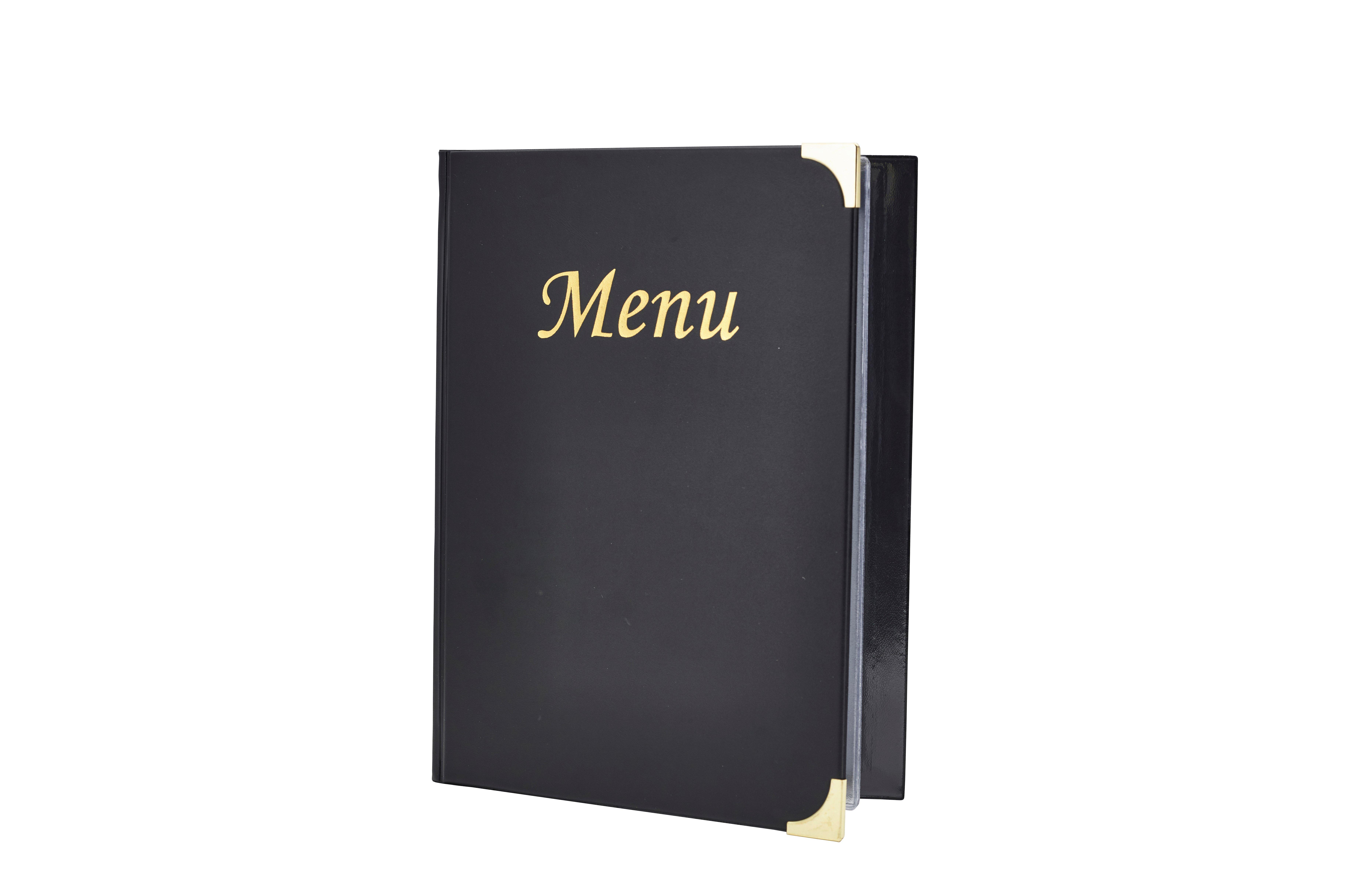 Basic Black A4 Menu Holder