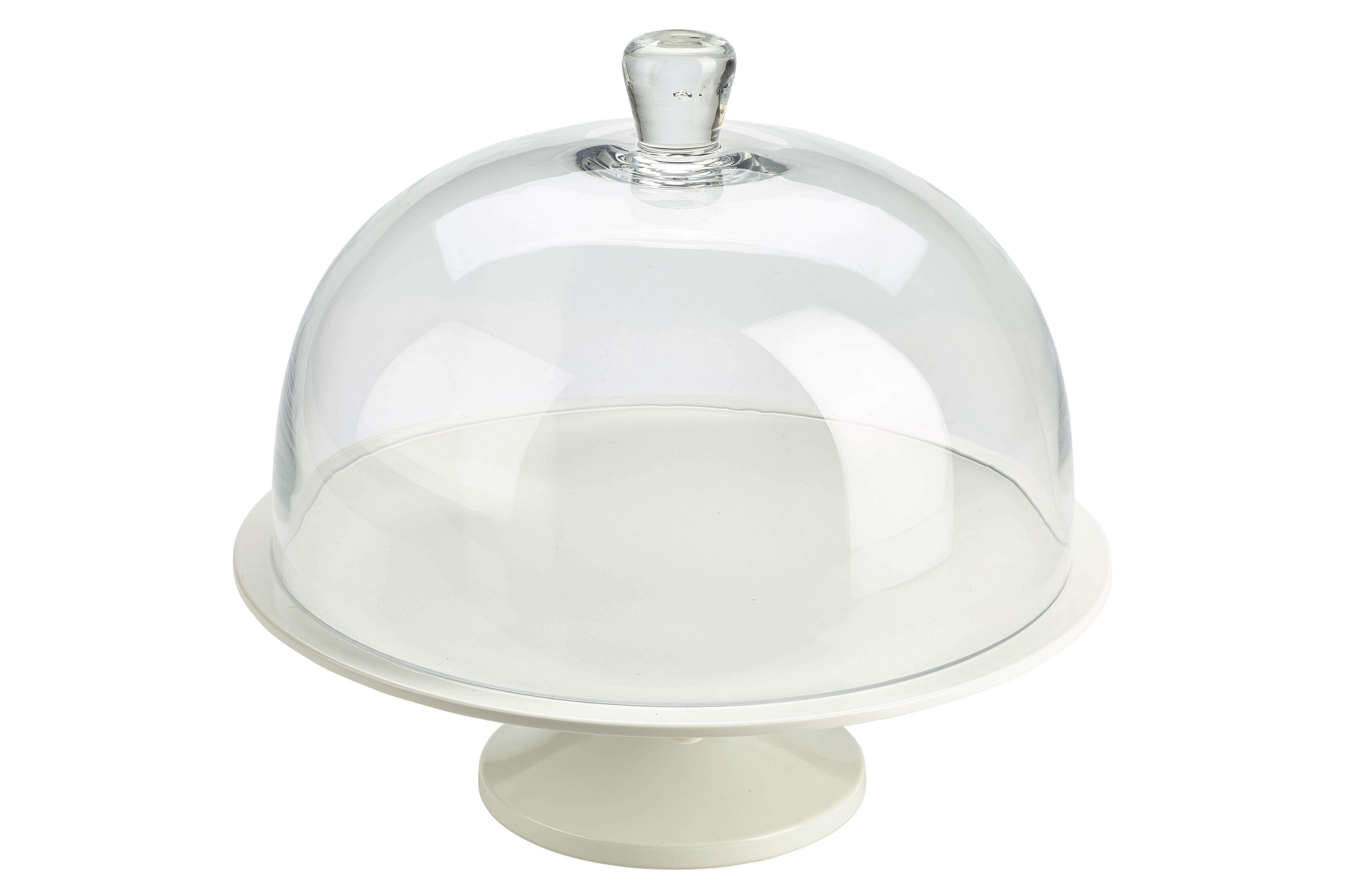 GenWare White Melamine Cake Stand 33cm