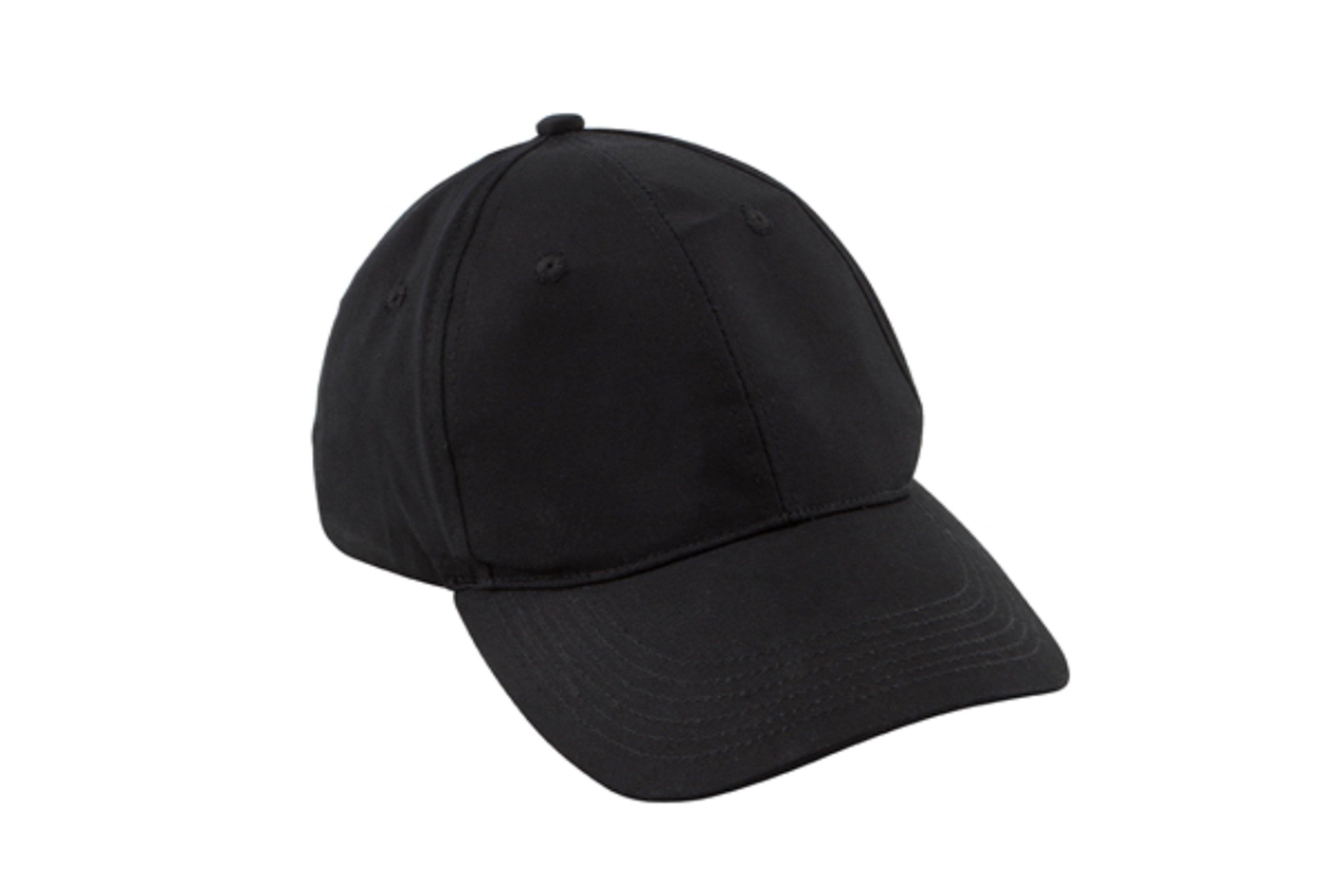 Black Baseball Cap One Size