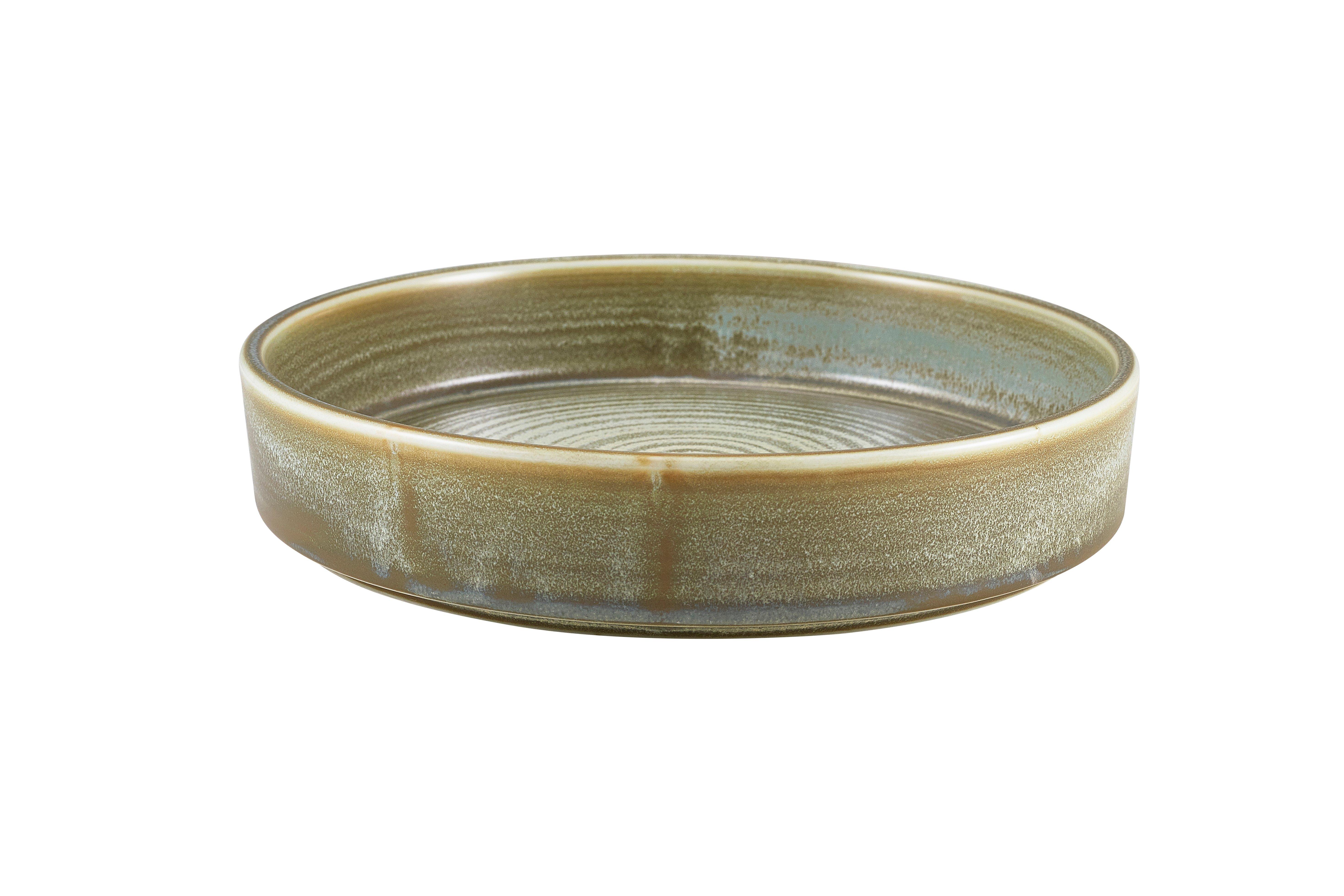 GenWare Matt Grey Terra Porcelain Presentation Bowl 20.5cm