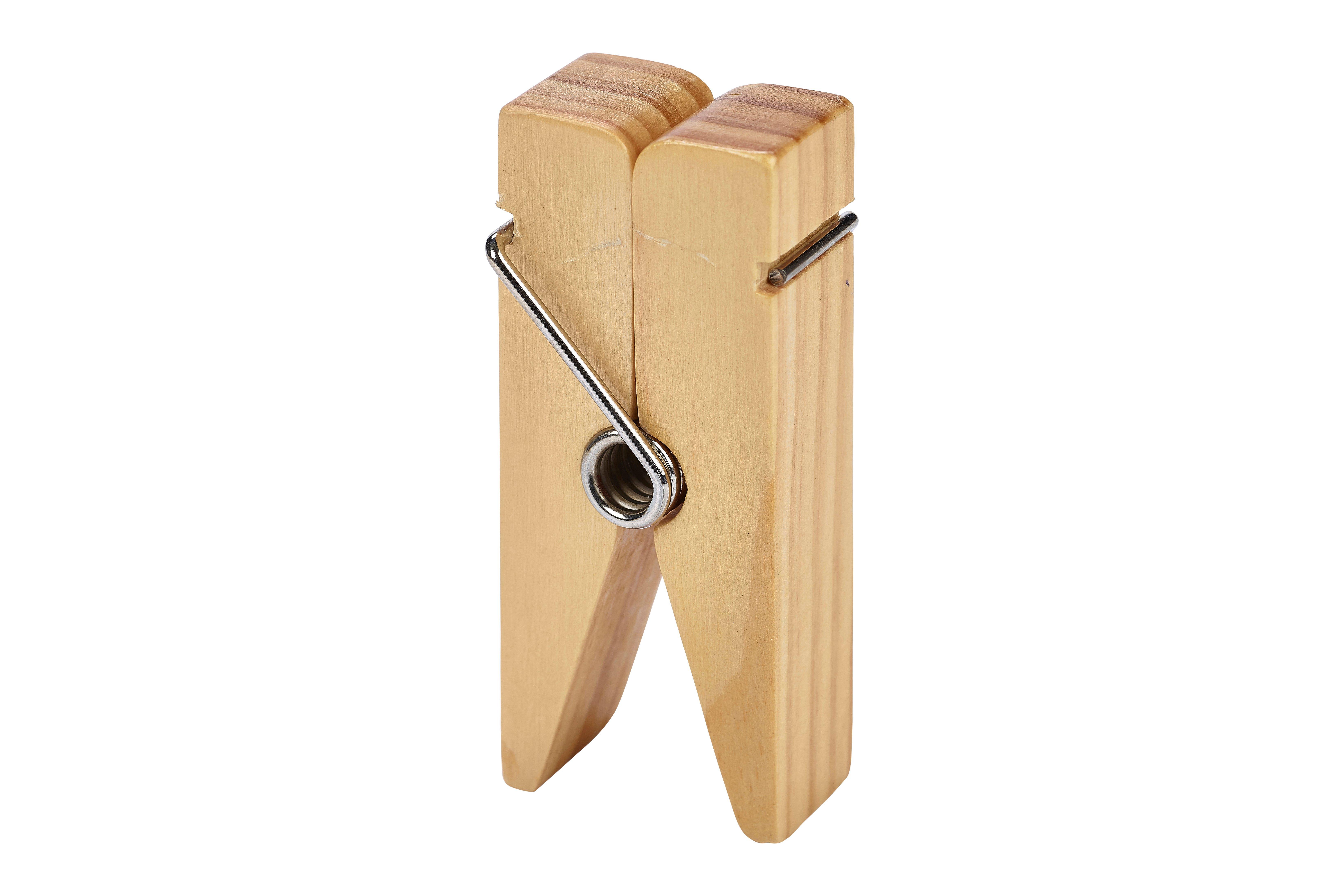 Wooden Peg Sign Holder