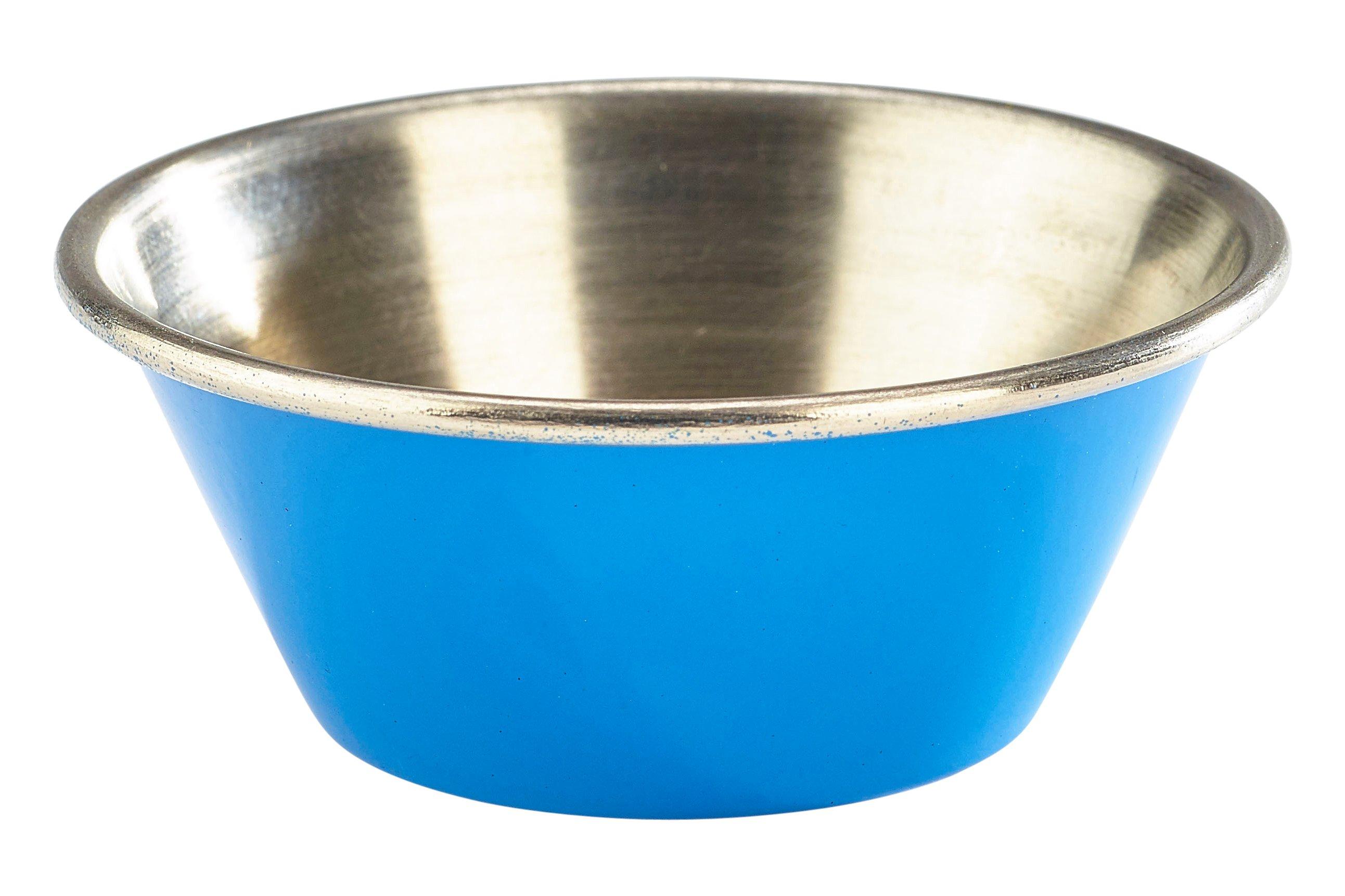 Blue Stainless Steel 42ml Ramekin