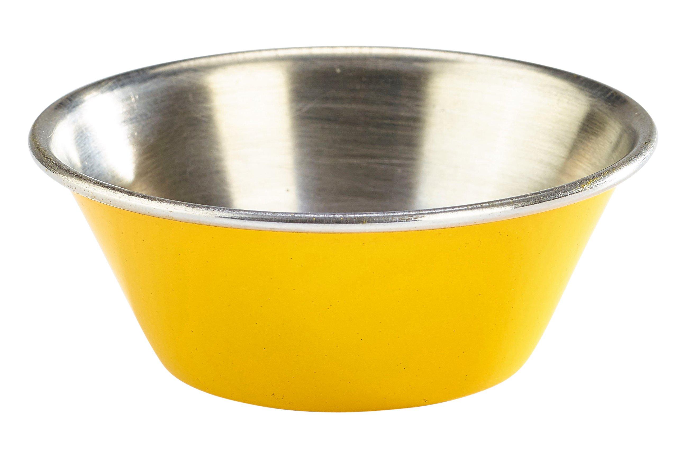 Yellow Stainless Steel Ramekin 42ml