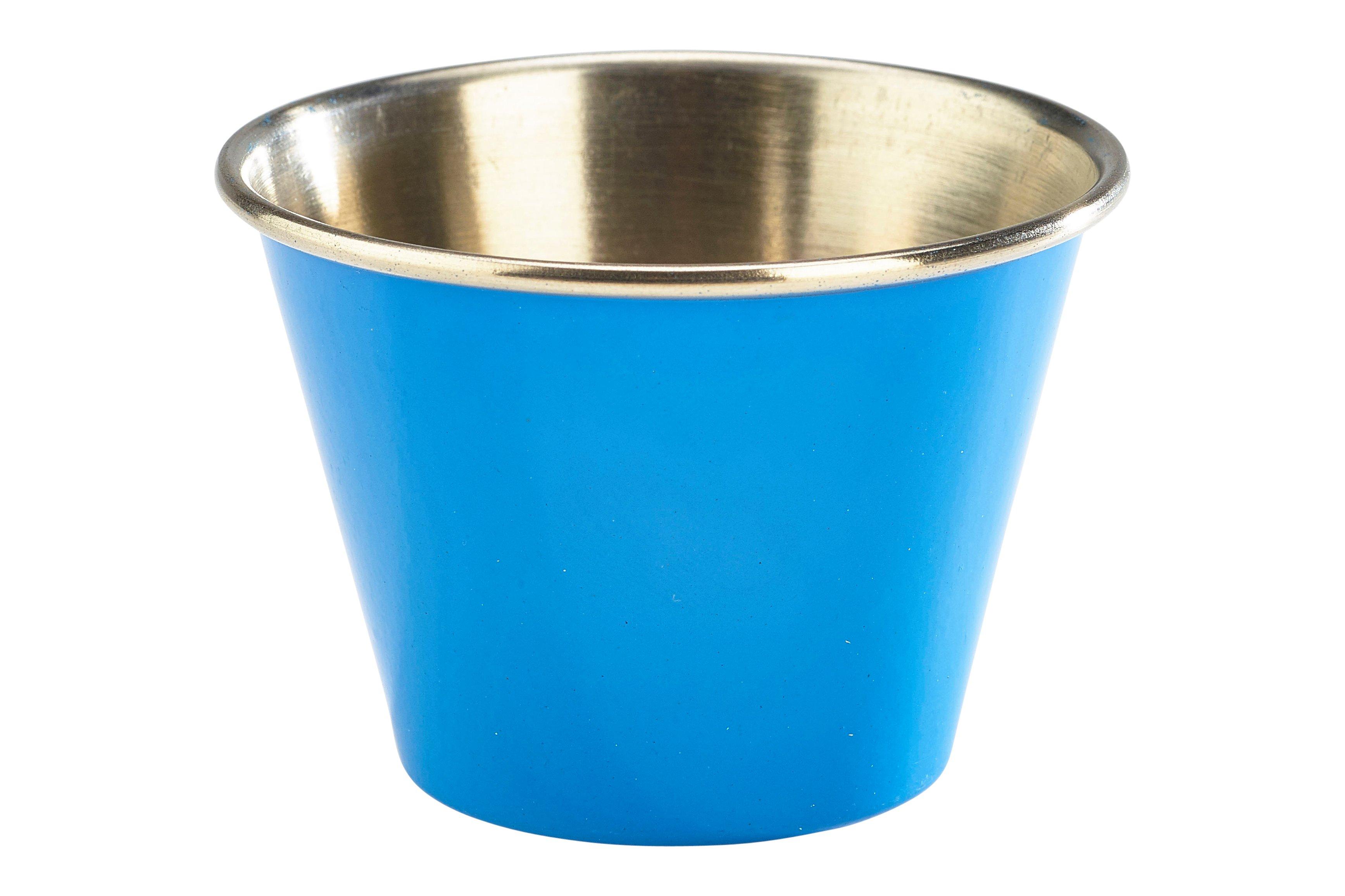 Blue Stainless Steel Ramekin 71ml