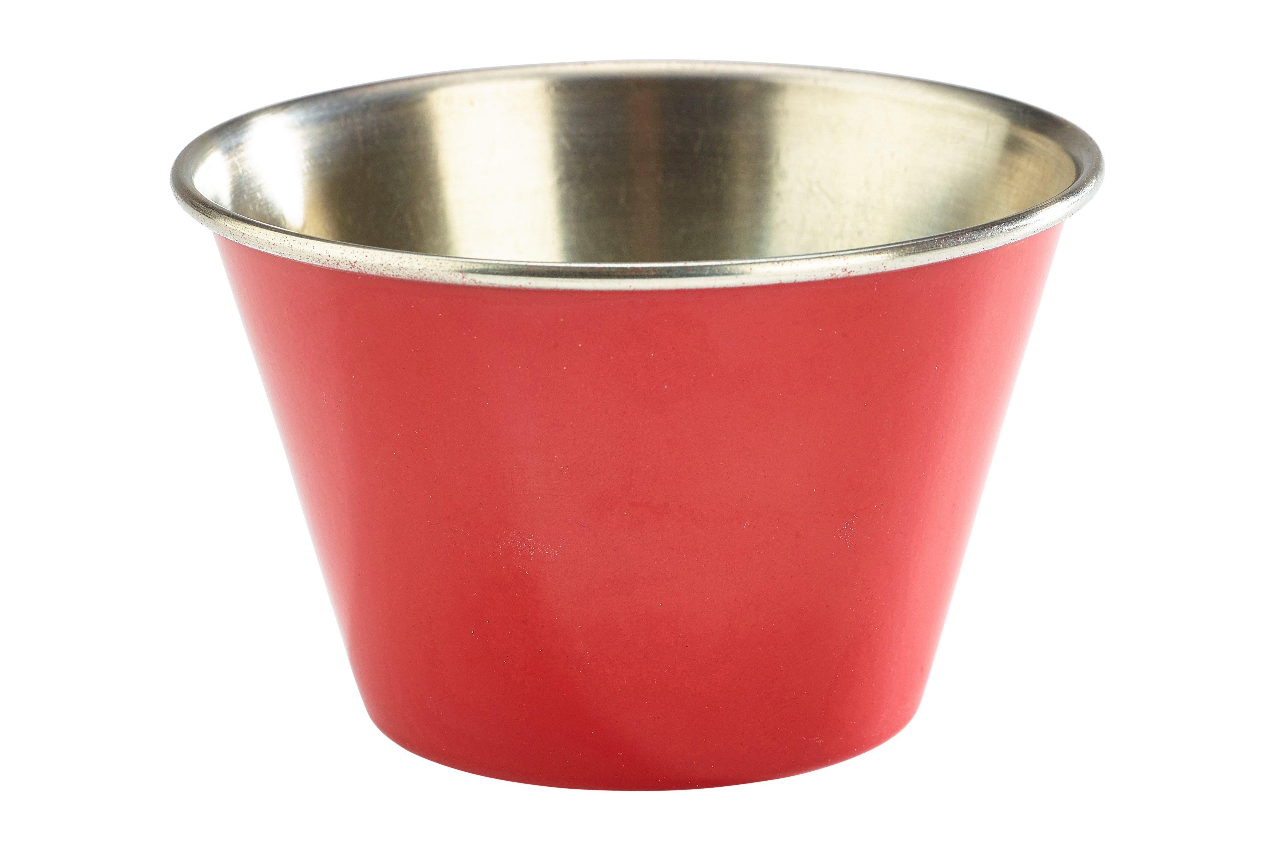 Red Stainless Steel Ramekin 170ml