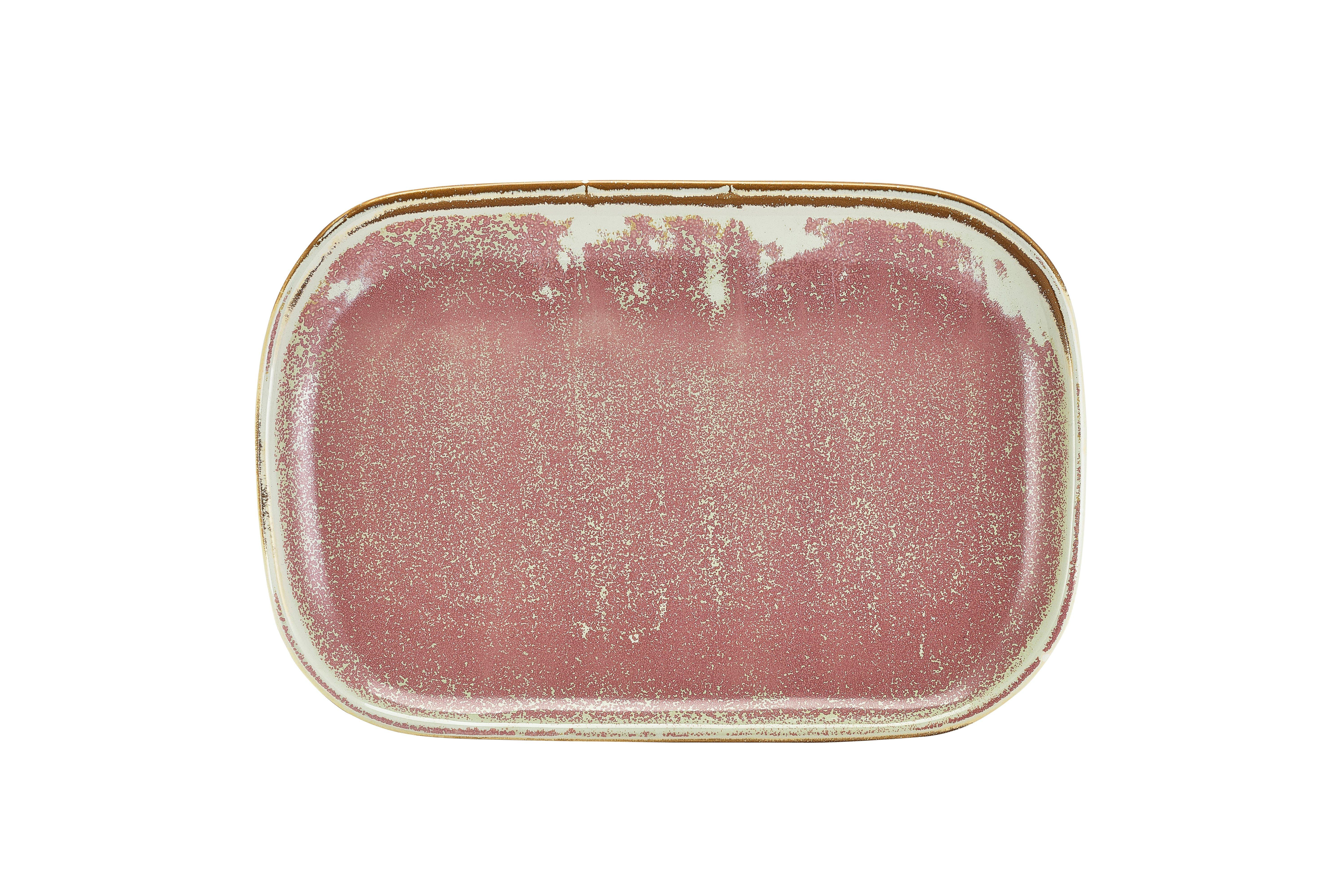GenWare Rose Terra Porcelain Rectangular Plate  29x19.5cm