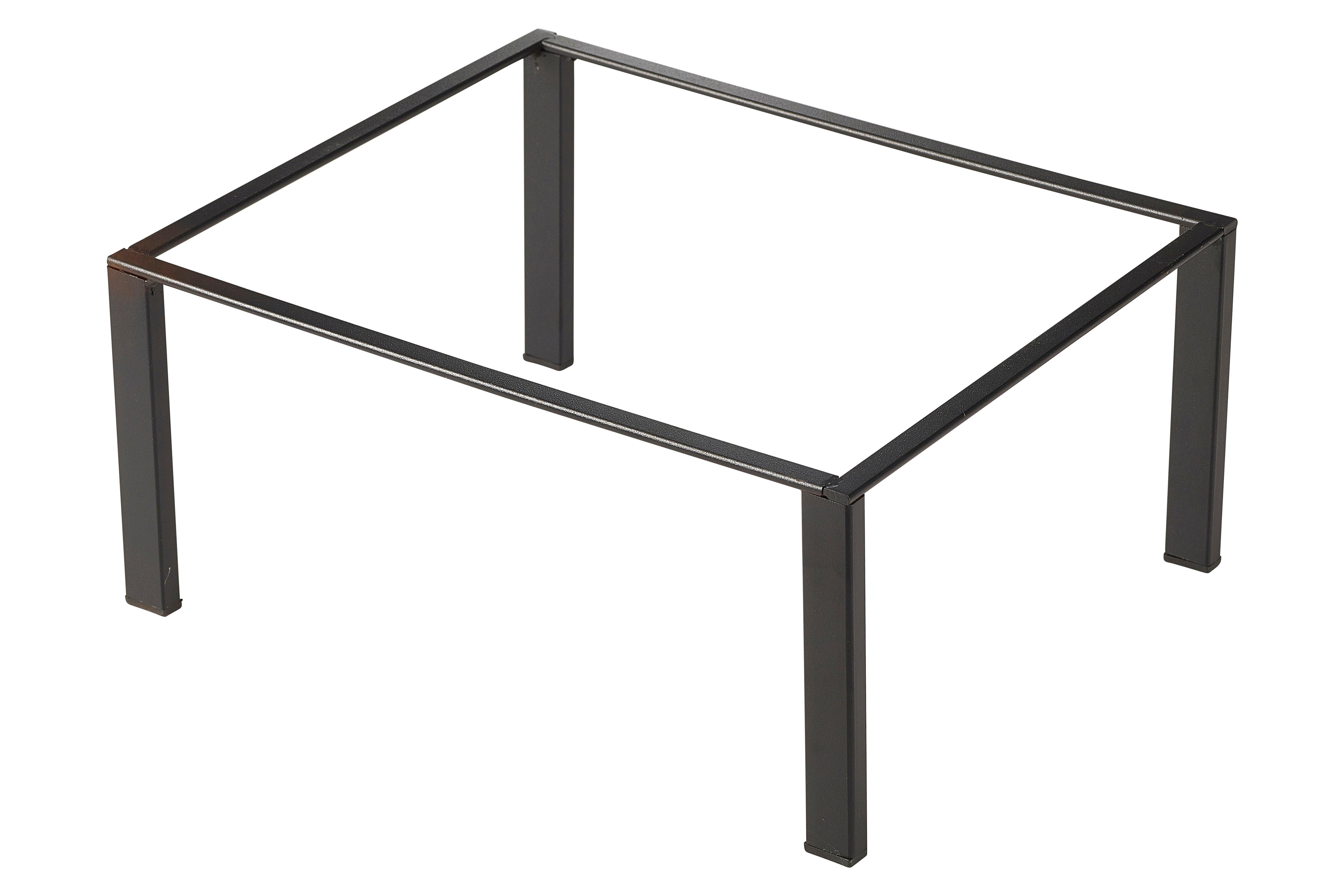 Black GN Buffet Riser  GN 1/2