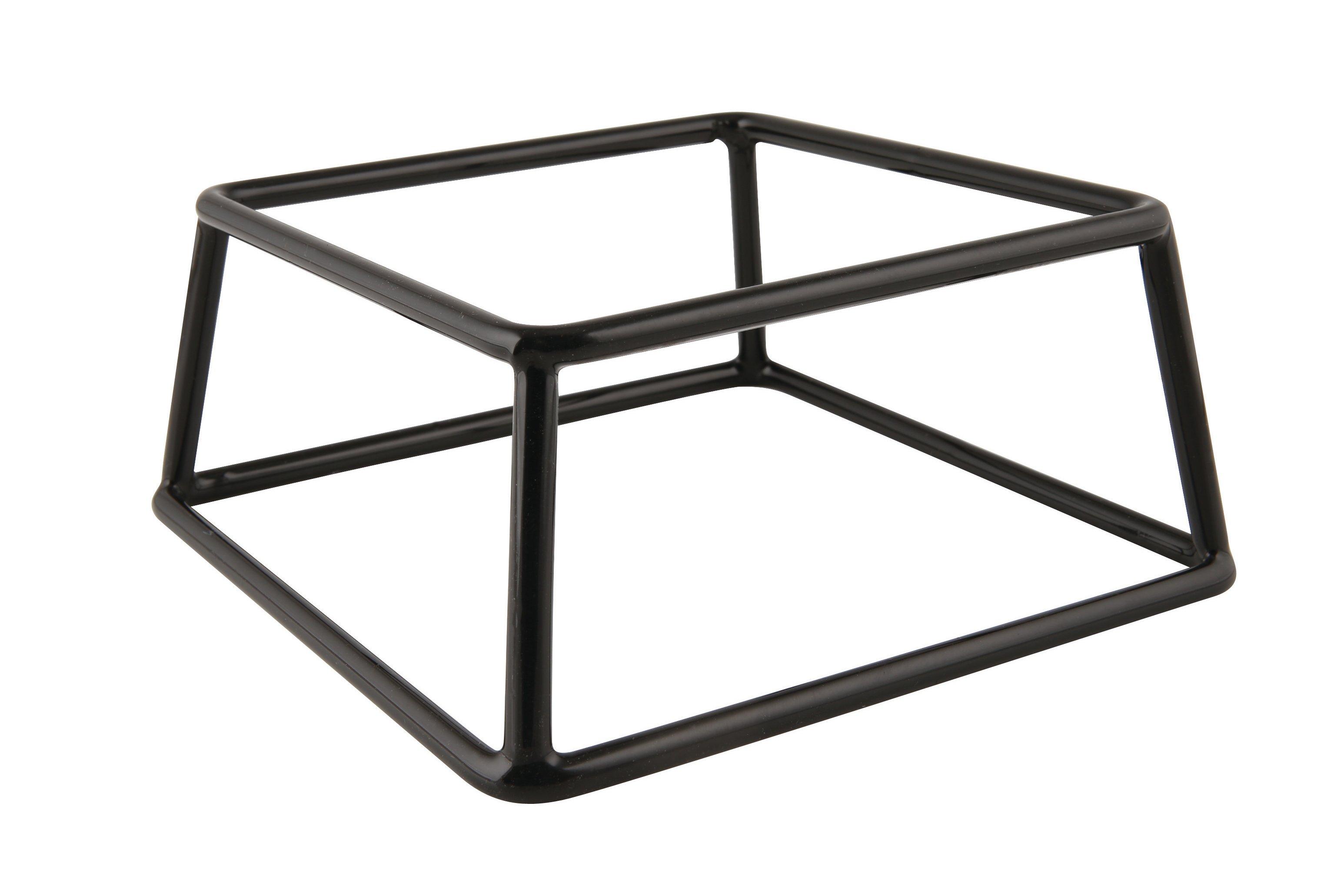 Black Nonslip Plastic Buffet Riser 8cm
