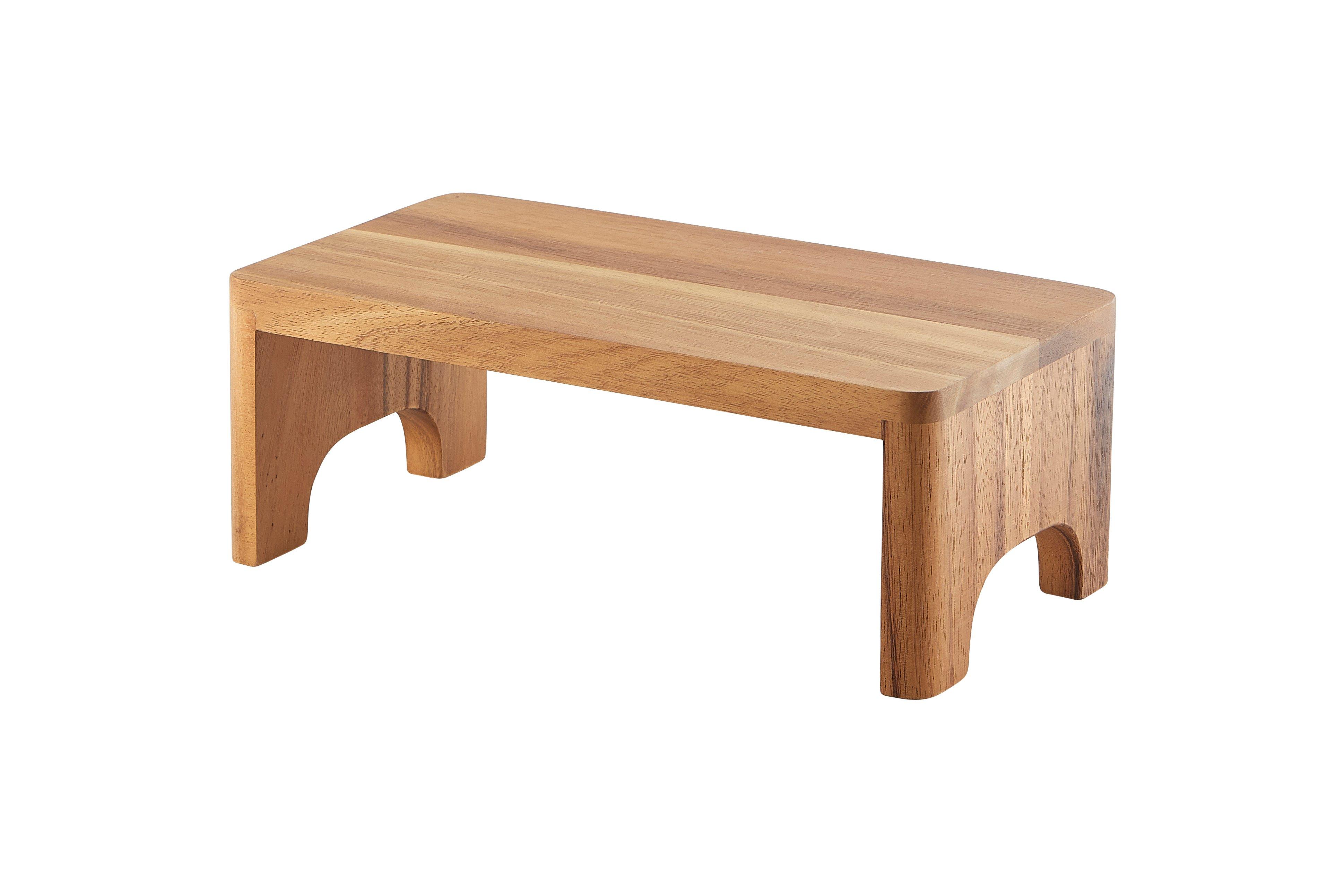 Acacia Wood GN Buffet Riser 1/3 GN