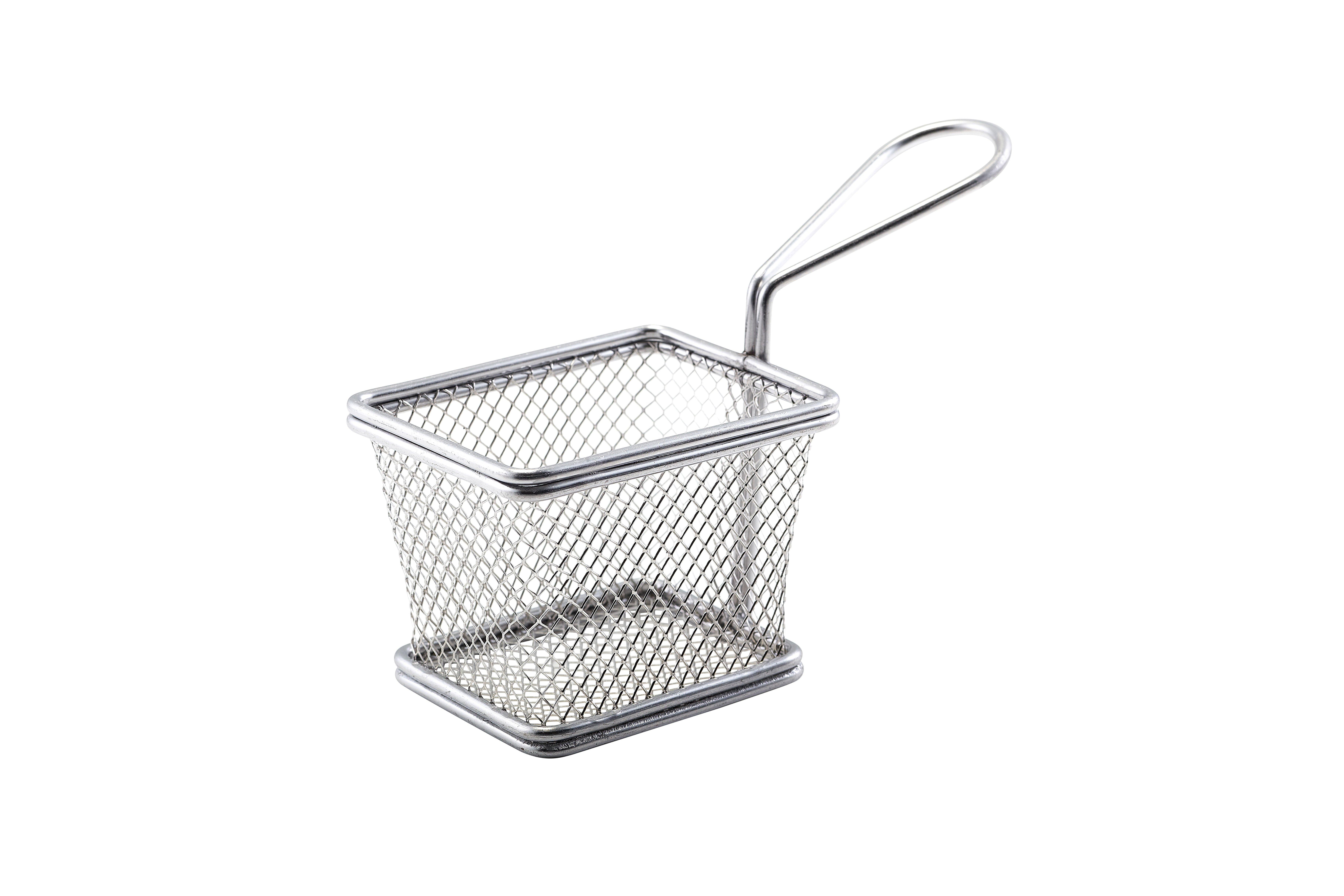Rectangular Mini Fry Basket