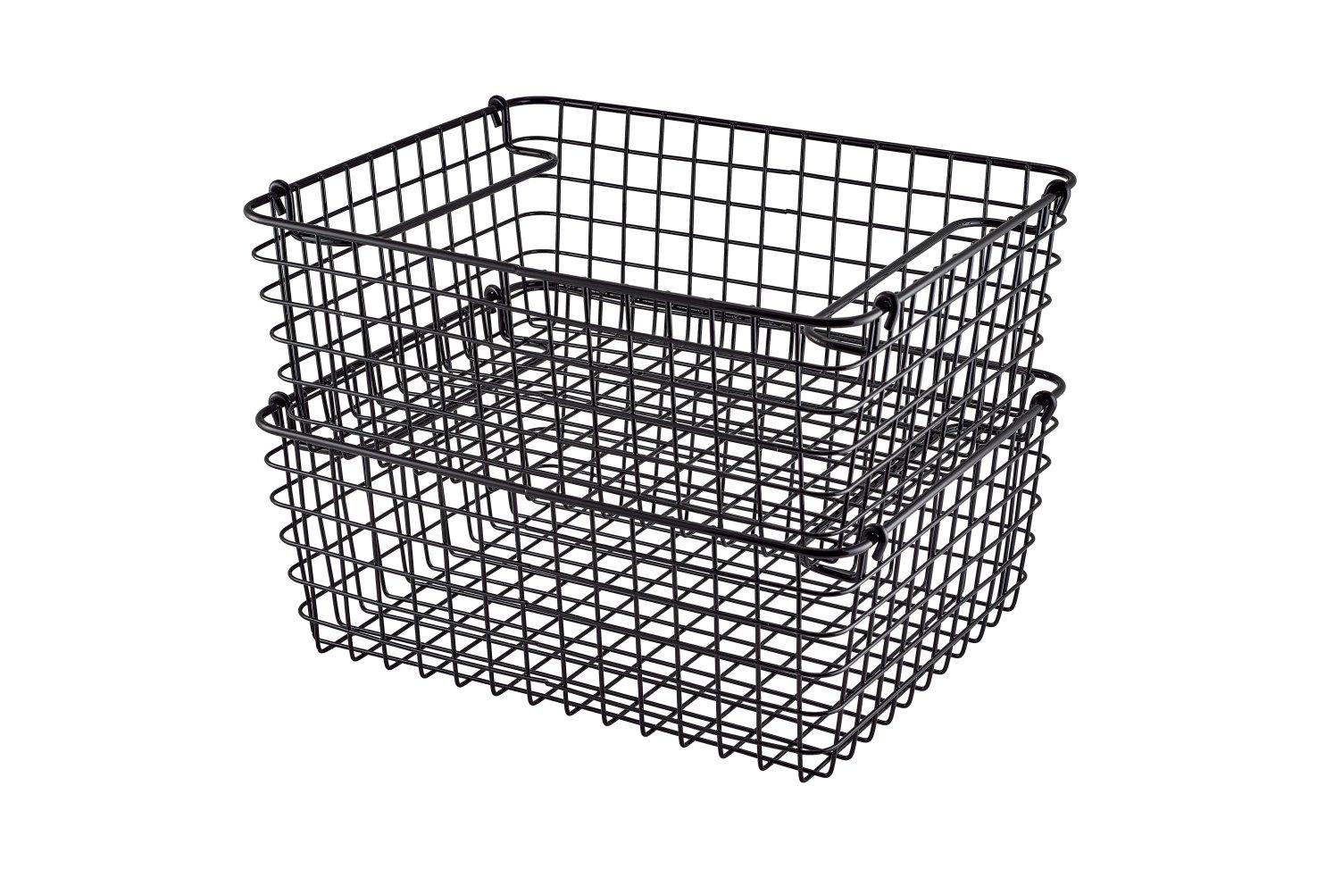 Black Wireware Basket 1/2 GN