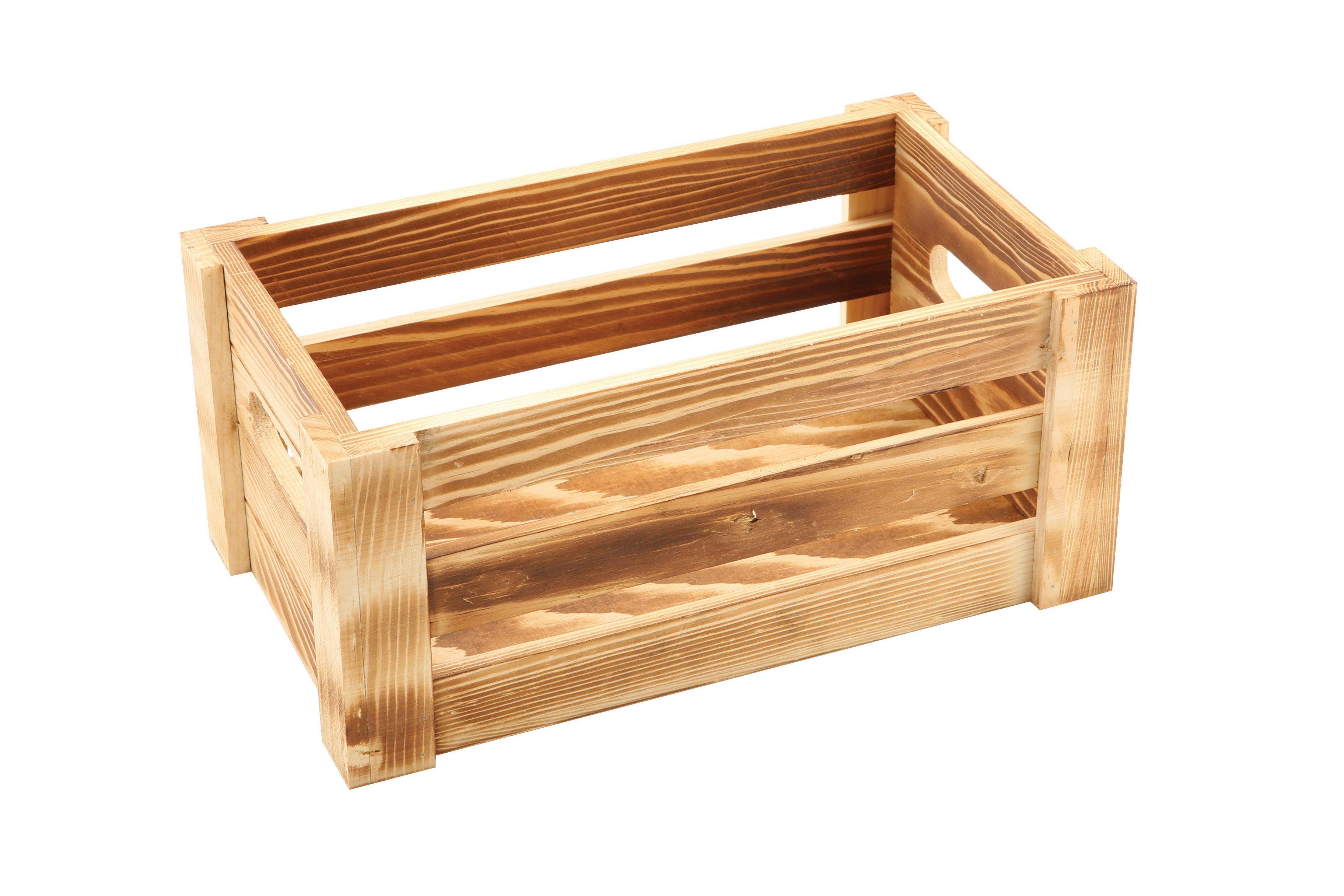 GenWare Rustic Wooden Crate 27x16x12cm