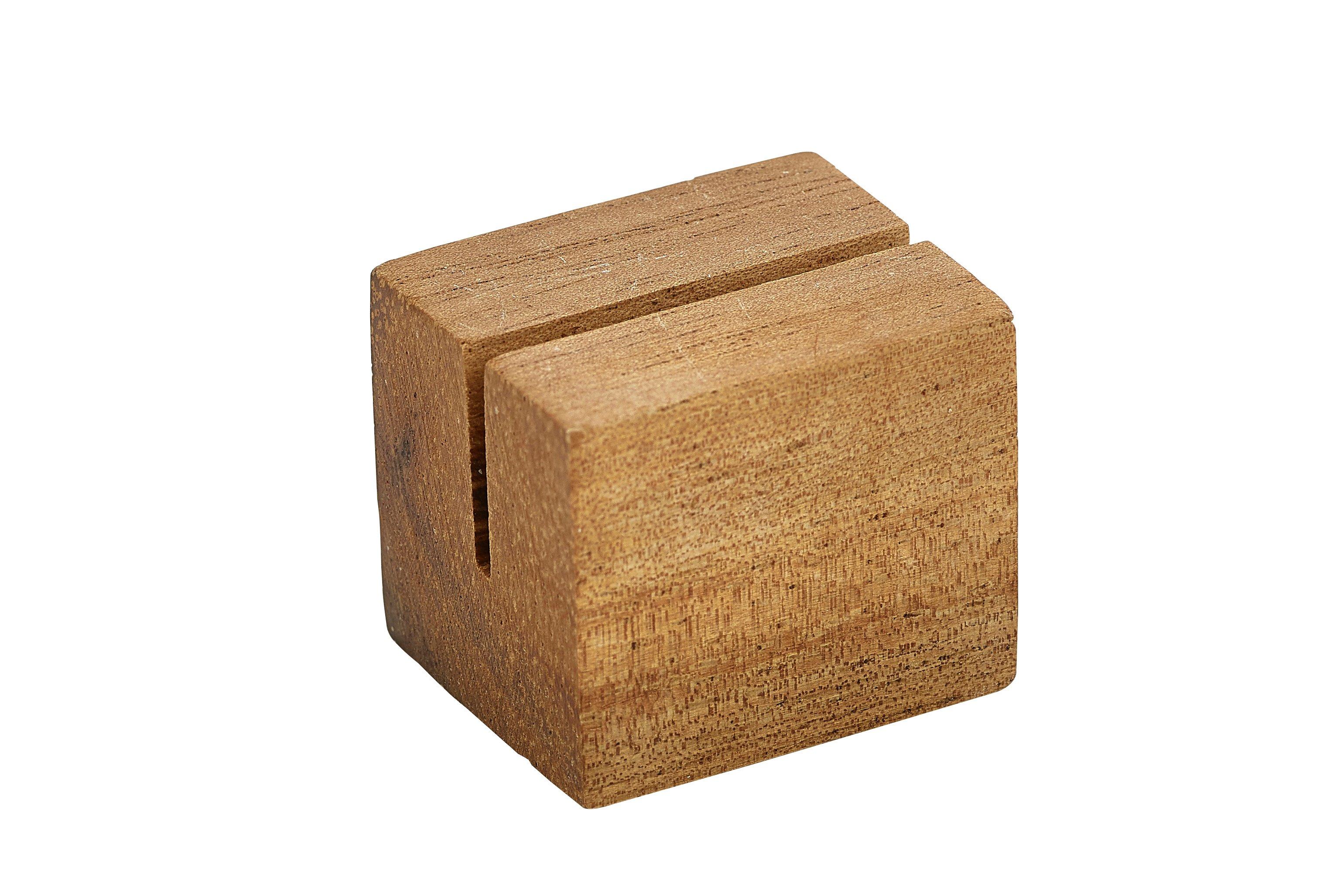 Acacia Wood Sign Holder