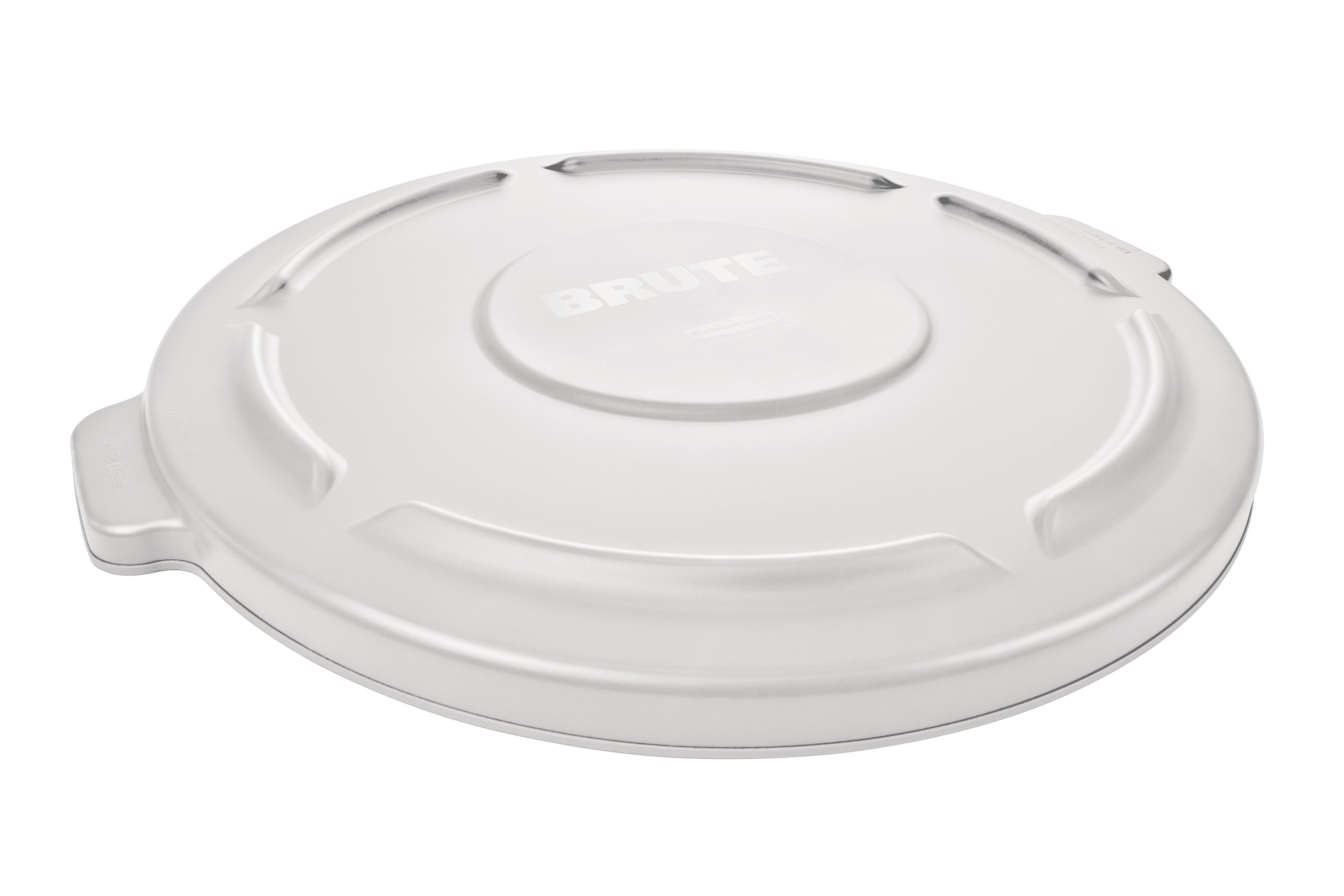 Rubbermaid White Lid For 121L Brute Container