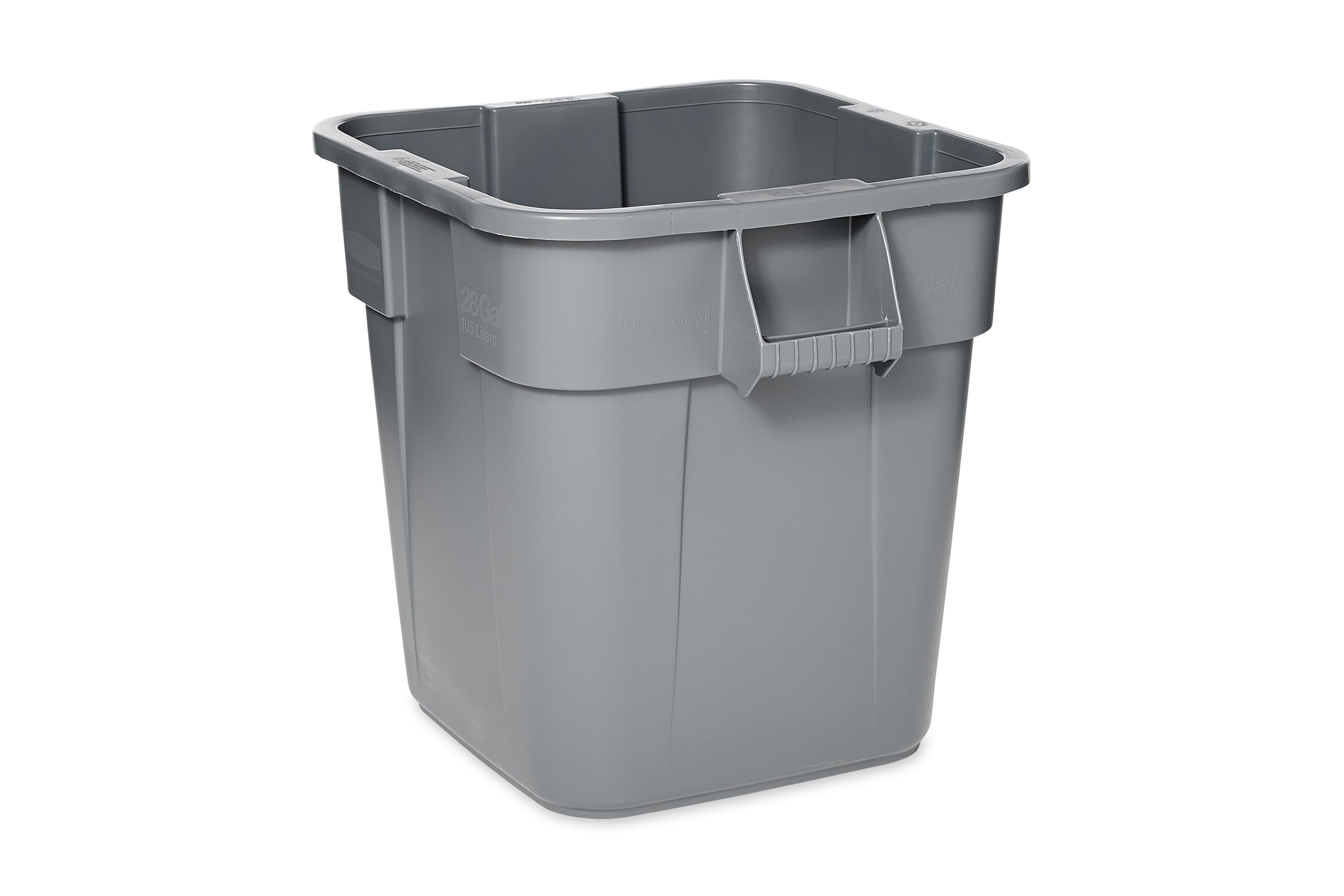 Rubbermaid Grey Square Brute Container 106ltr