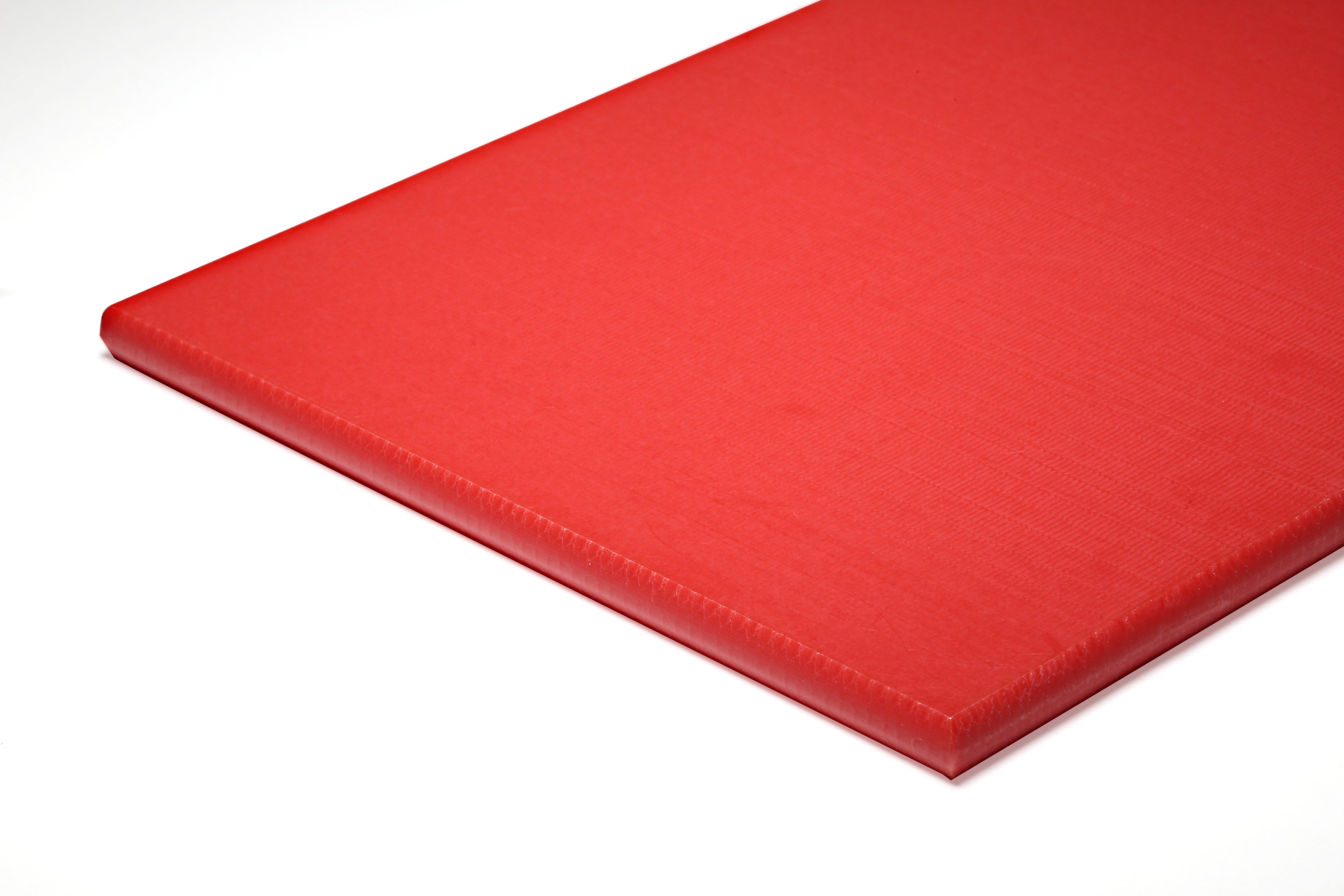 High Density Red Chopping Board 60x45x1.8cm