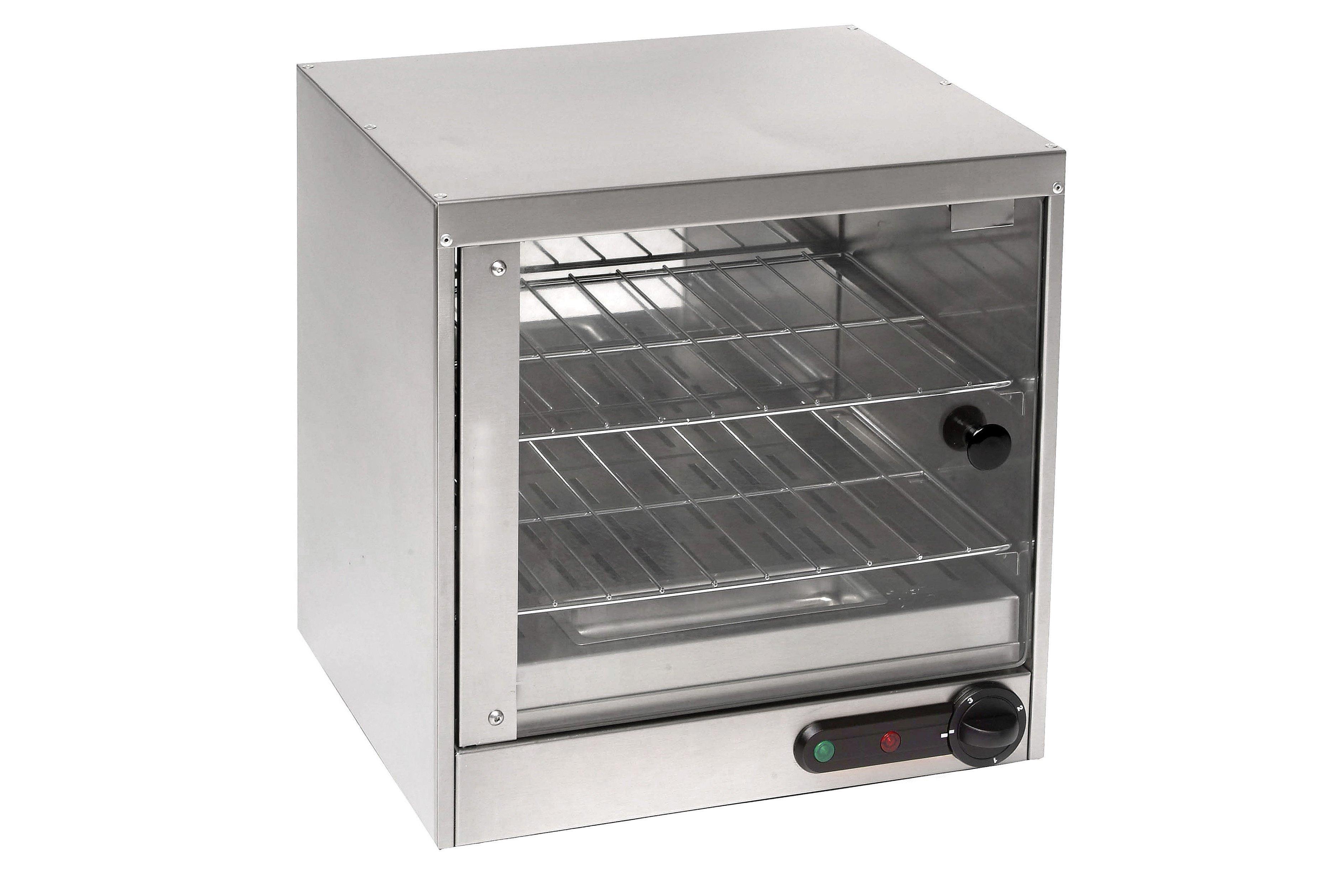 Parry SPC/G Electric Heated Square Pie Cabinet