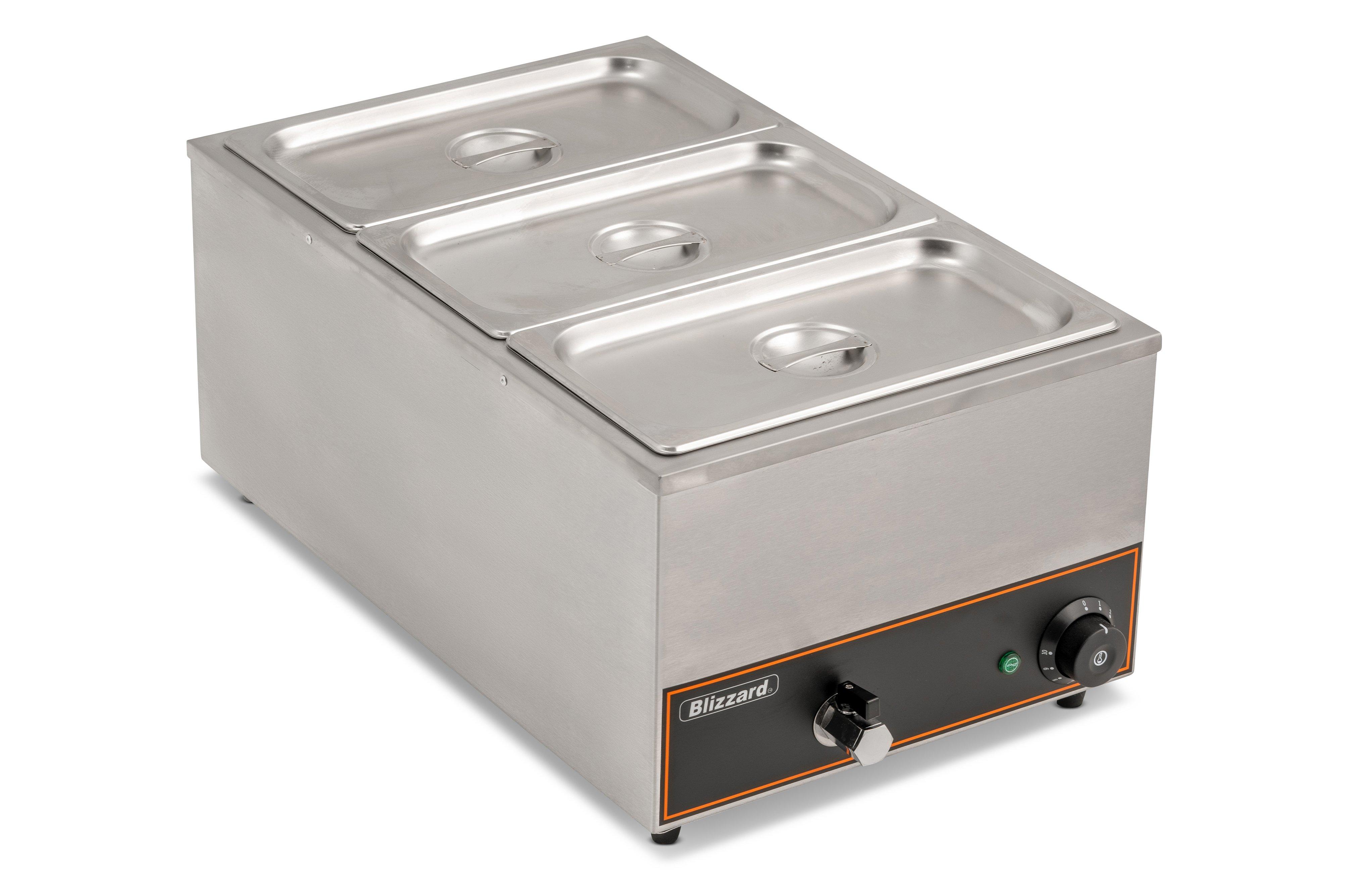 Blizzard BBM1 Electric Bain Marie With Containers