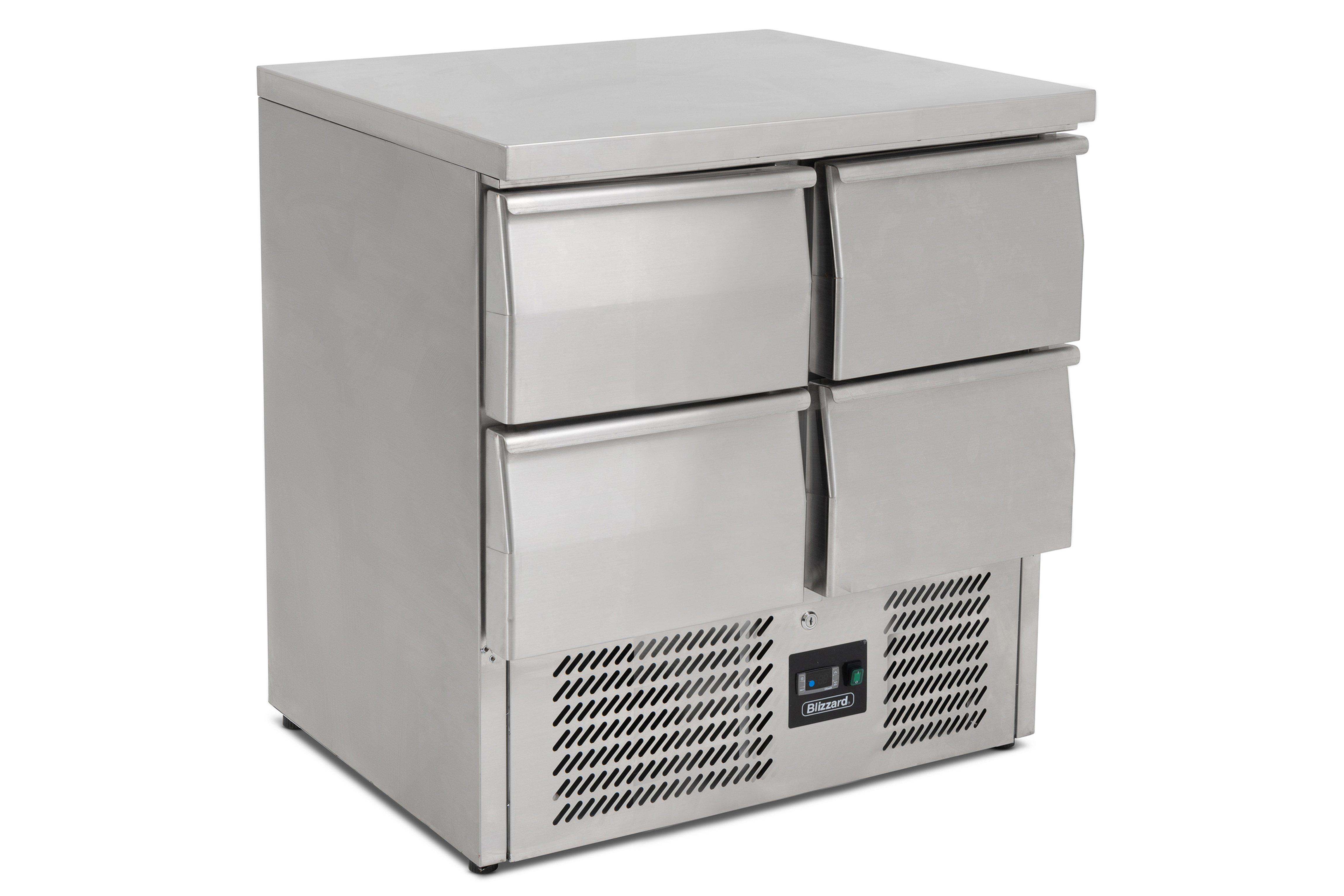Blizzard BCC2-4D-ECO Compact Counter with 4 Drawers