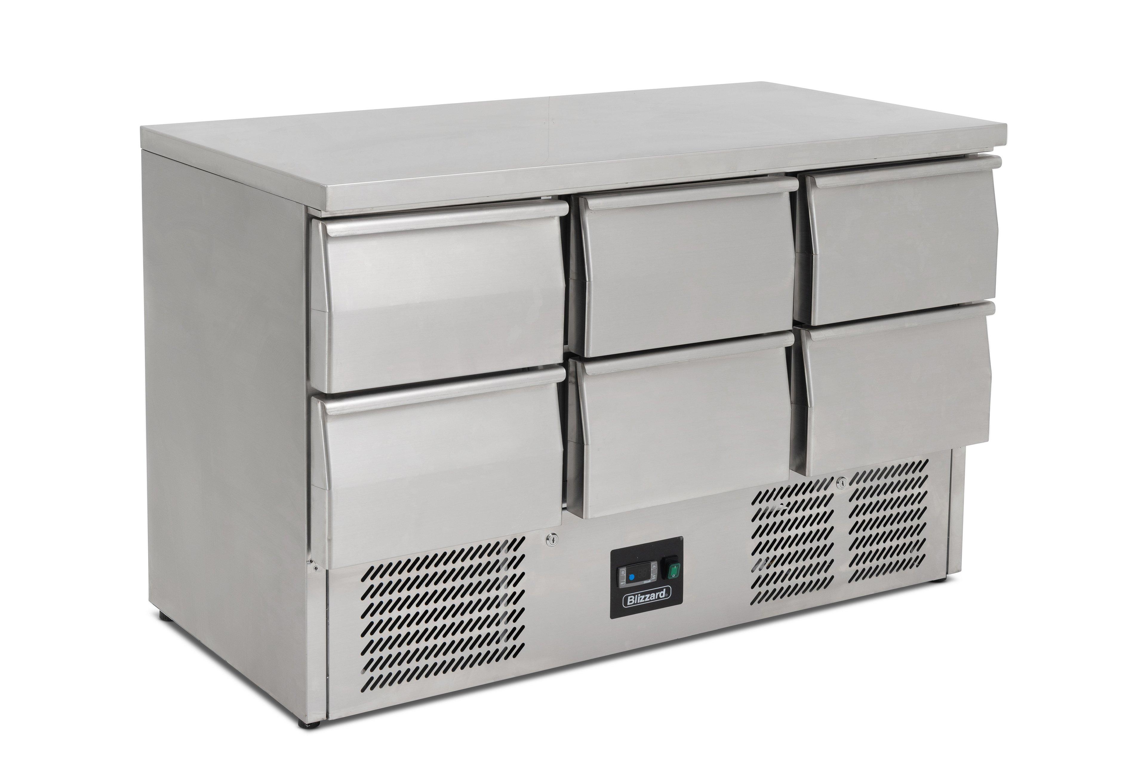 Blizzard BCC3-6D-ECO Compact Counter with 6 Drawers
