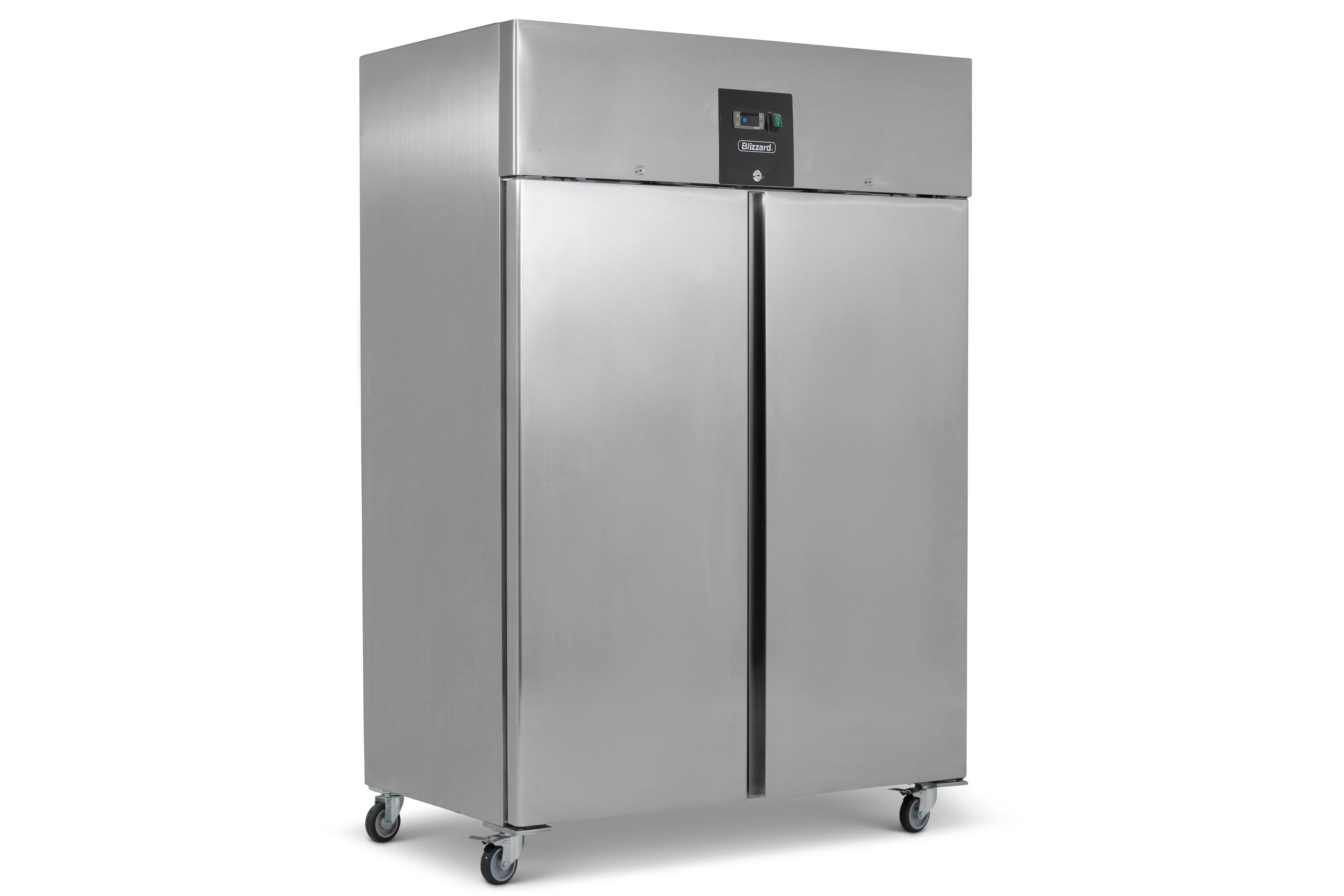 Blizzard BF2SS Stainless Steel Double Door Upright Freezer