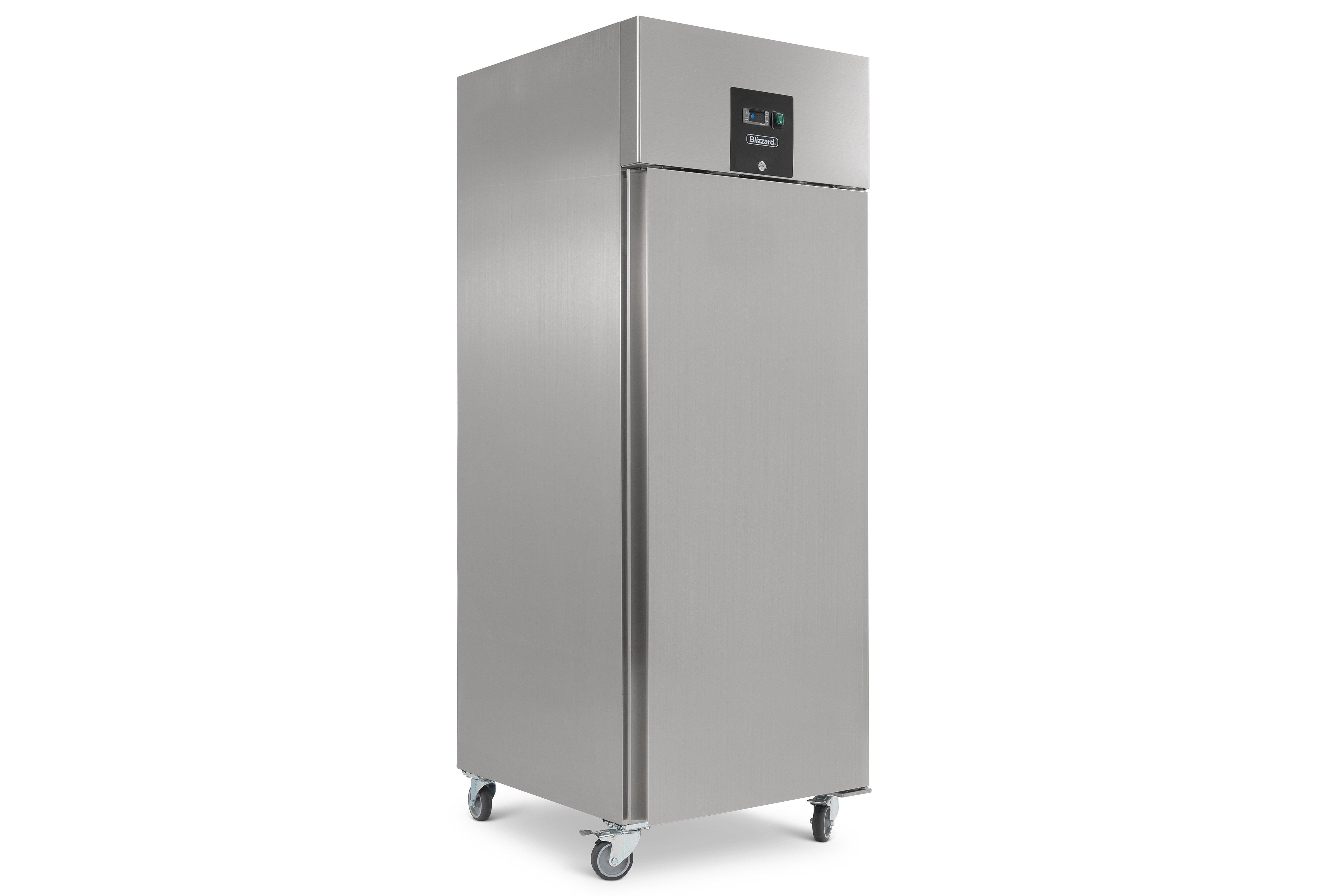 Blizzard BR1SS Stainless Steel Single Door Upright Refrigerator