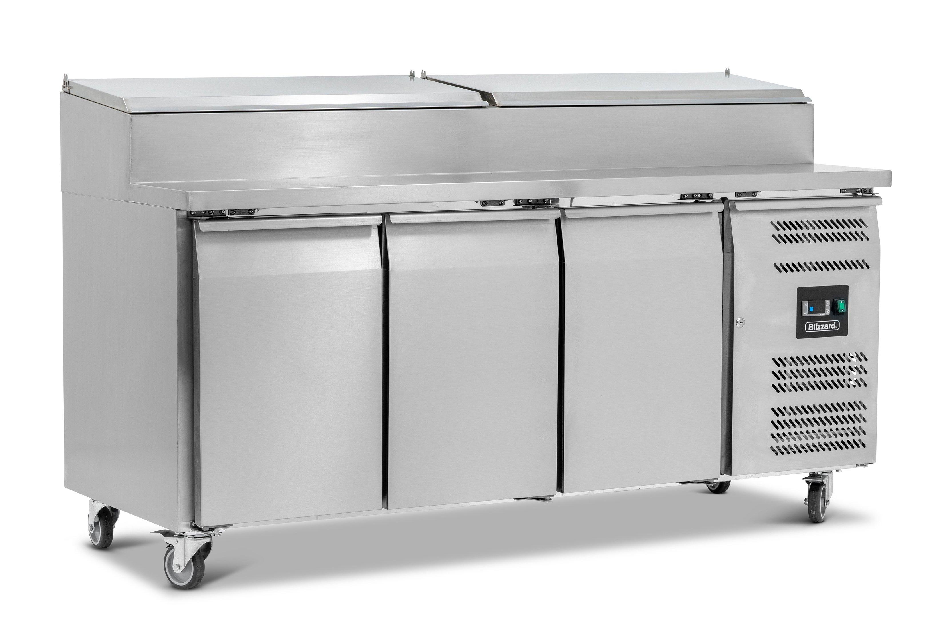 Blizzard HBC3EN Refrigerated Prep Counter