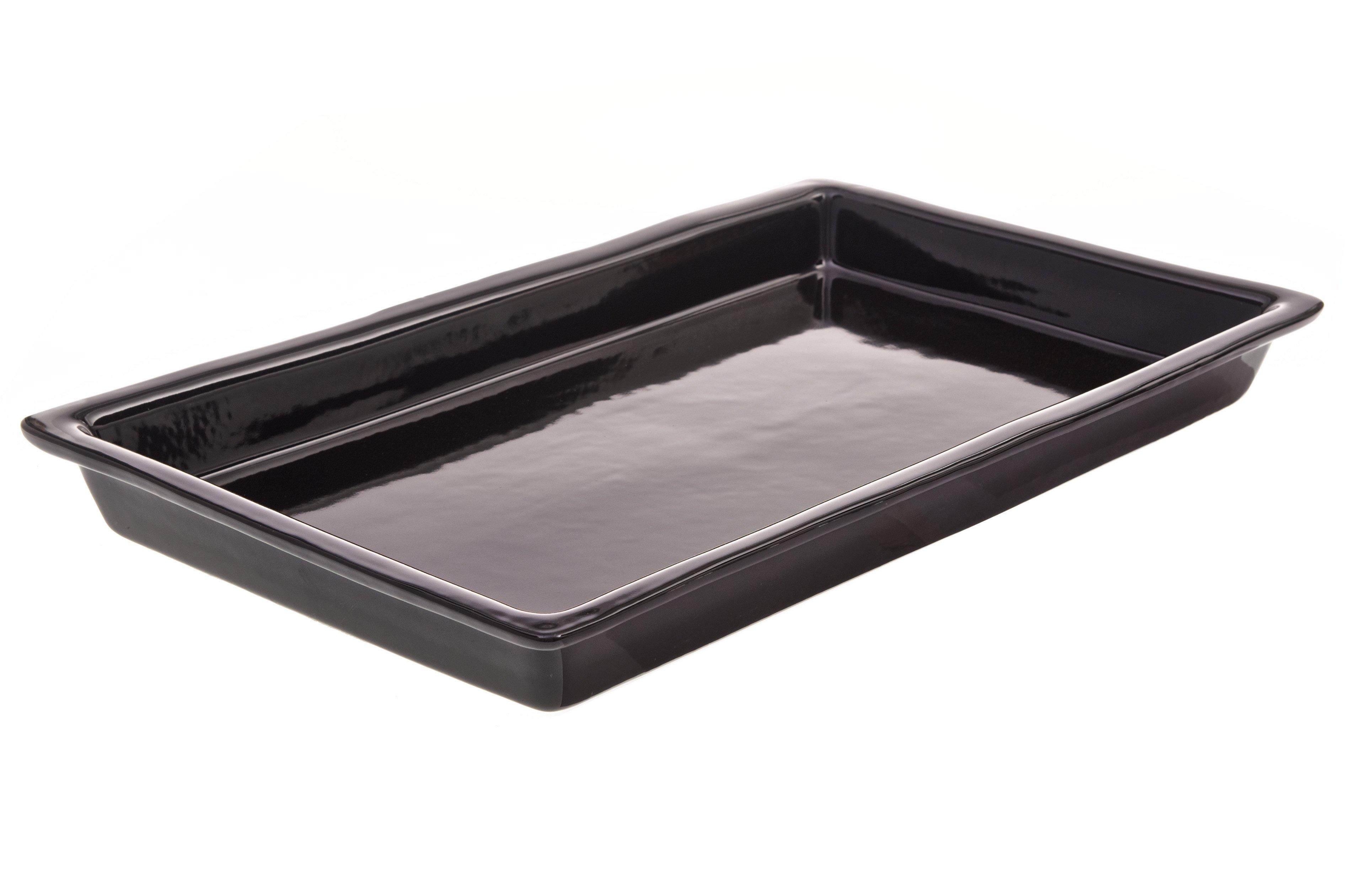 Primeware Black Ceramic 1/1 GN 60mm deep