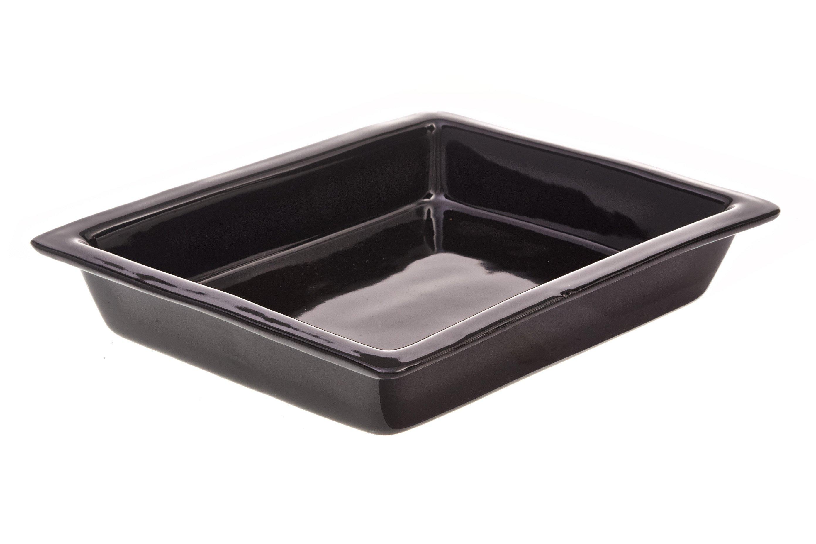 Primeware Black Ceramic 1/2 GN 60mm deep