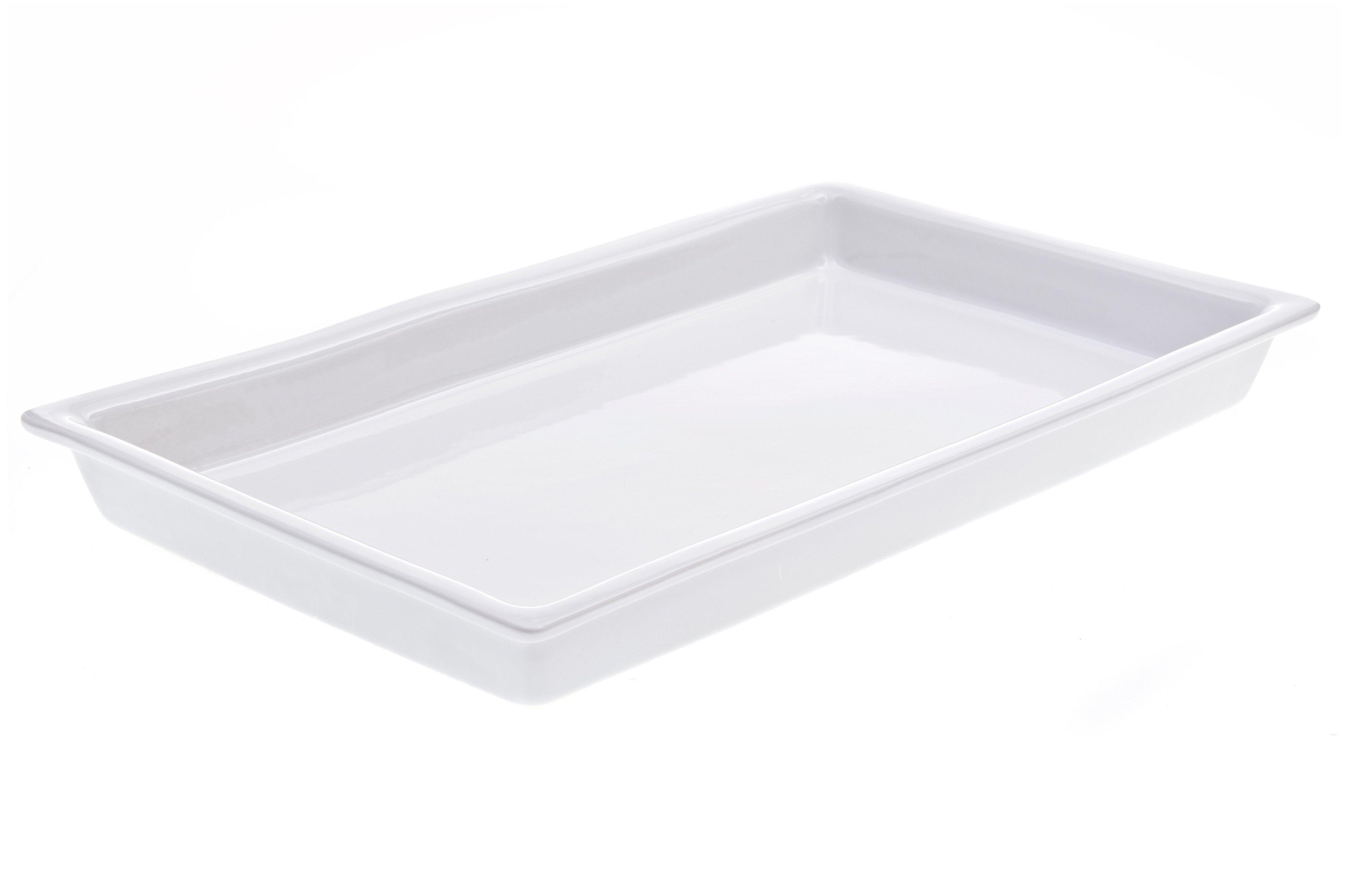Primeware White Ceramic 1/1 GN 60mm deep