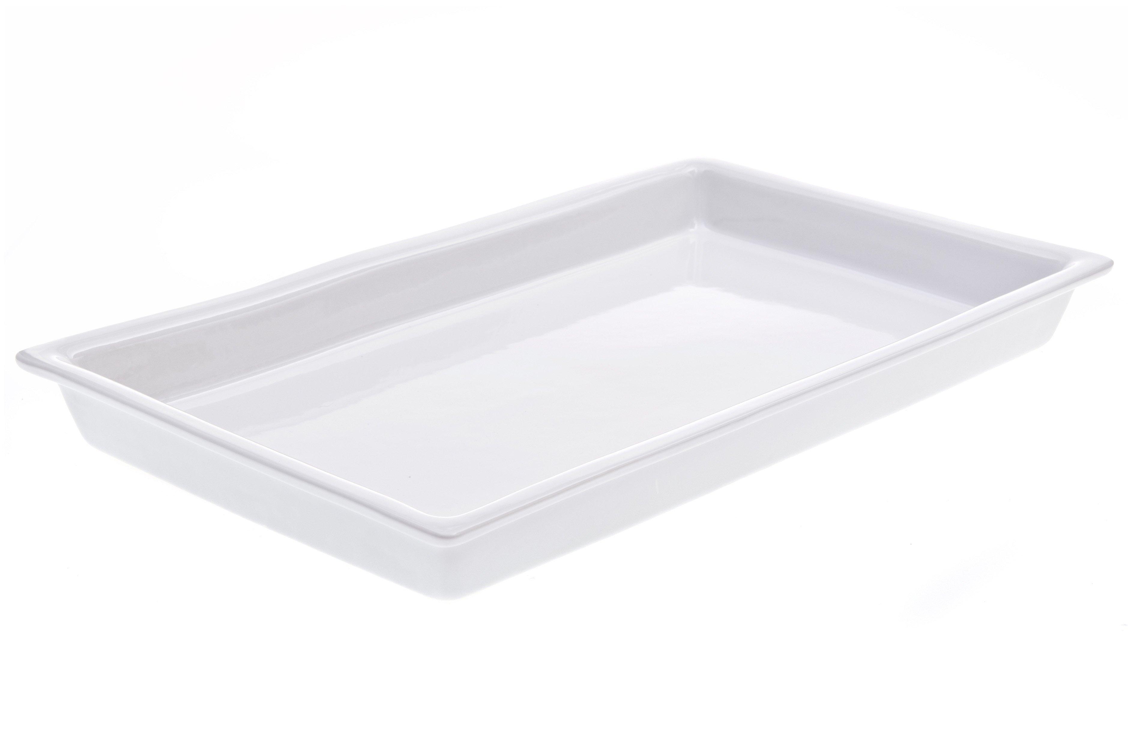 Primeware White Ceramic 2/3 GN 60mm deep