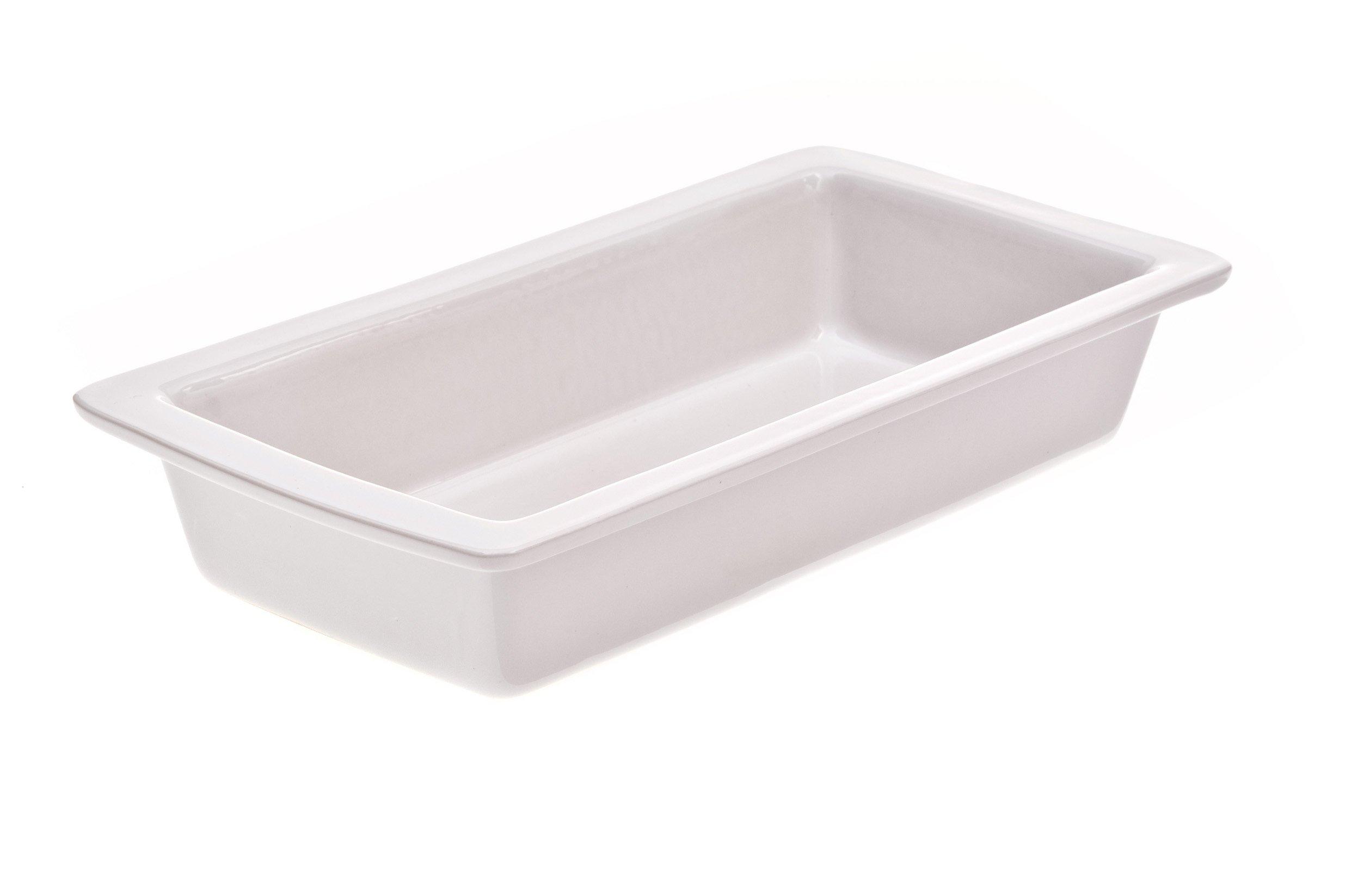 Primeware White Ceramic 1/4 GN 60mm deep