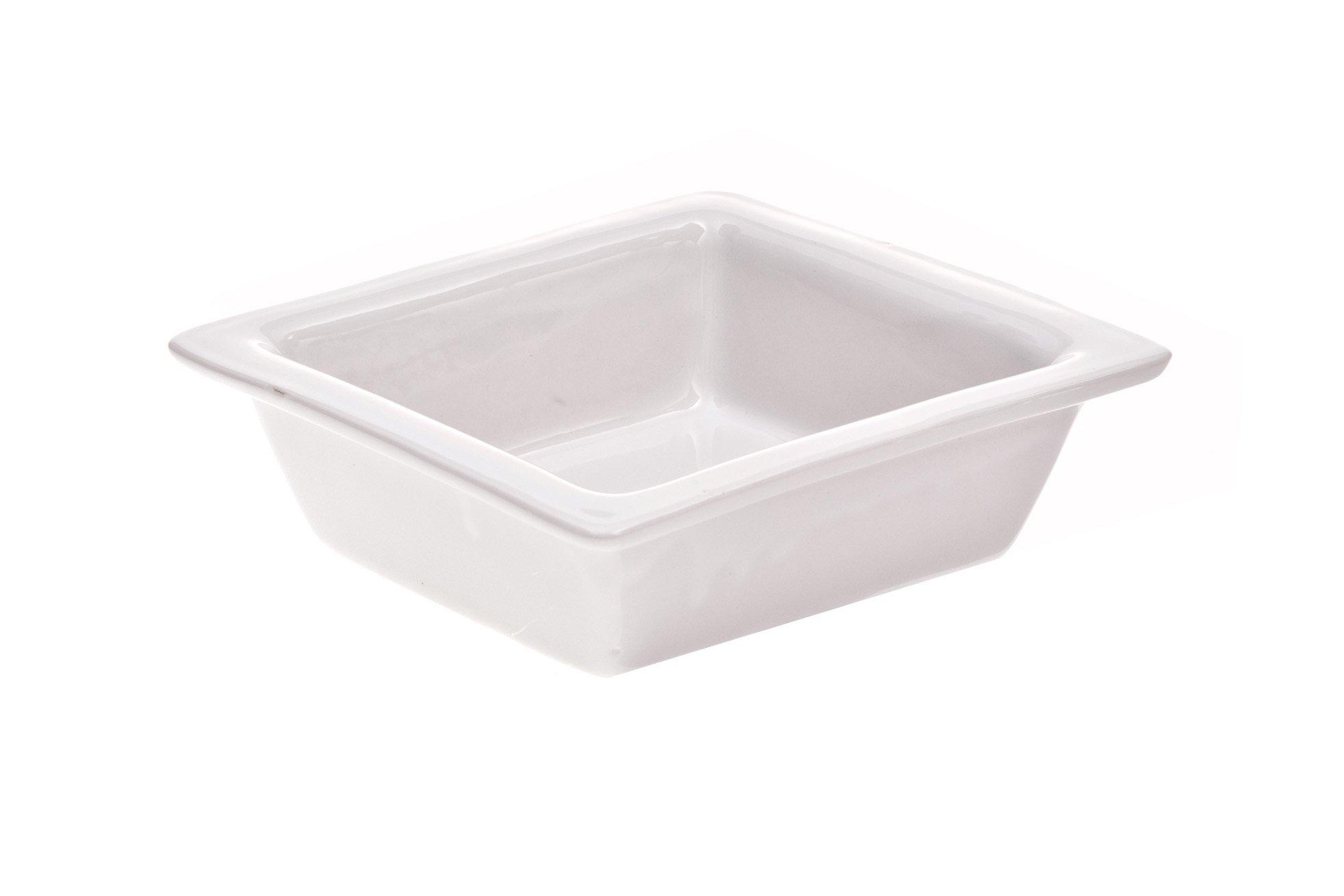 Primeware White Ceramic 1/6 GN 60mm deep
