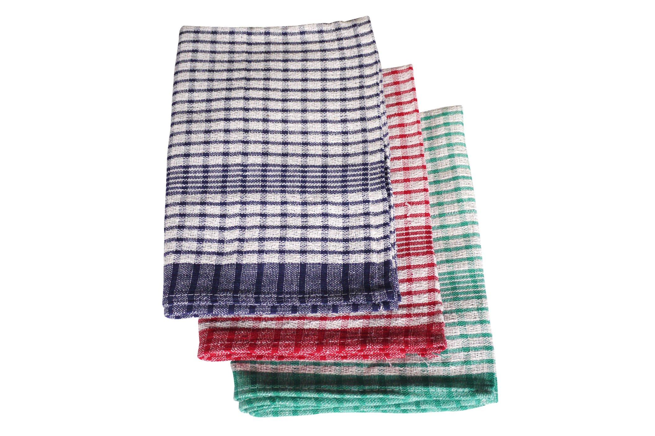 Rice Weave Tea Towel in Assorted Colours