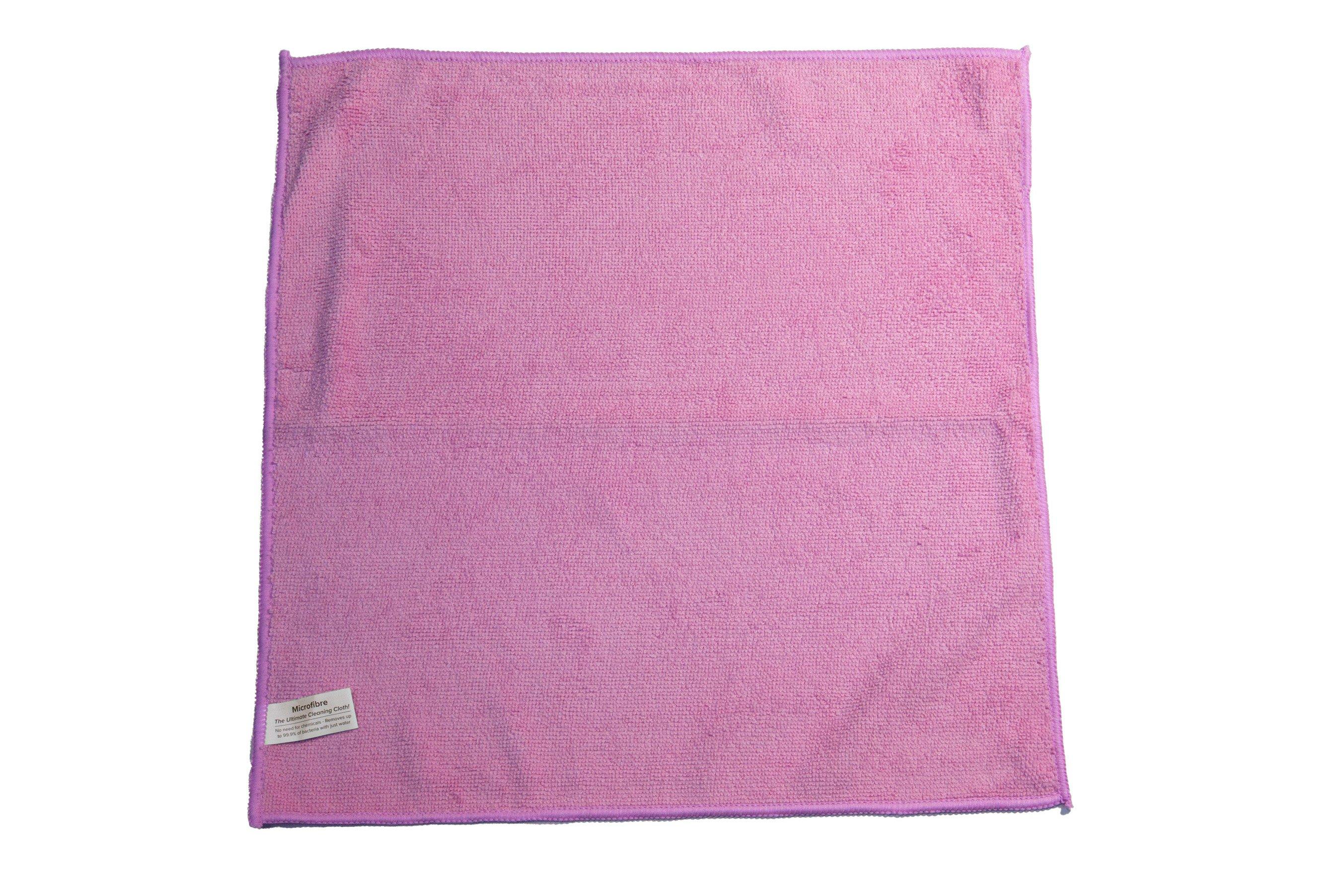 Pink Microfibre Cloths