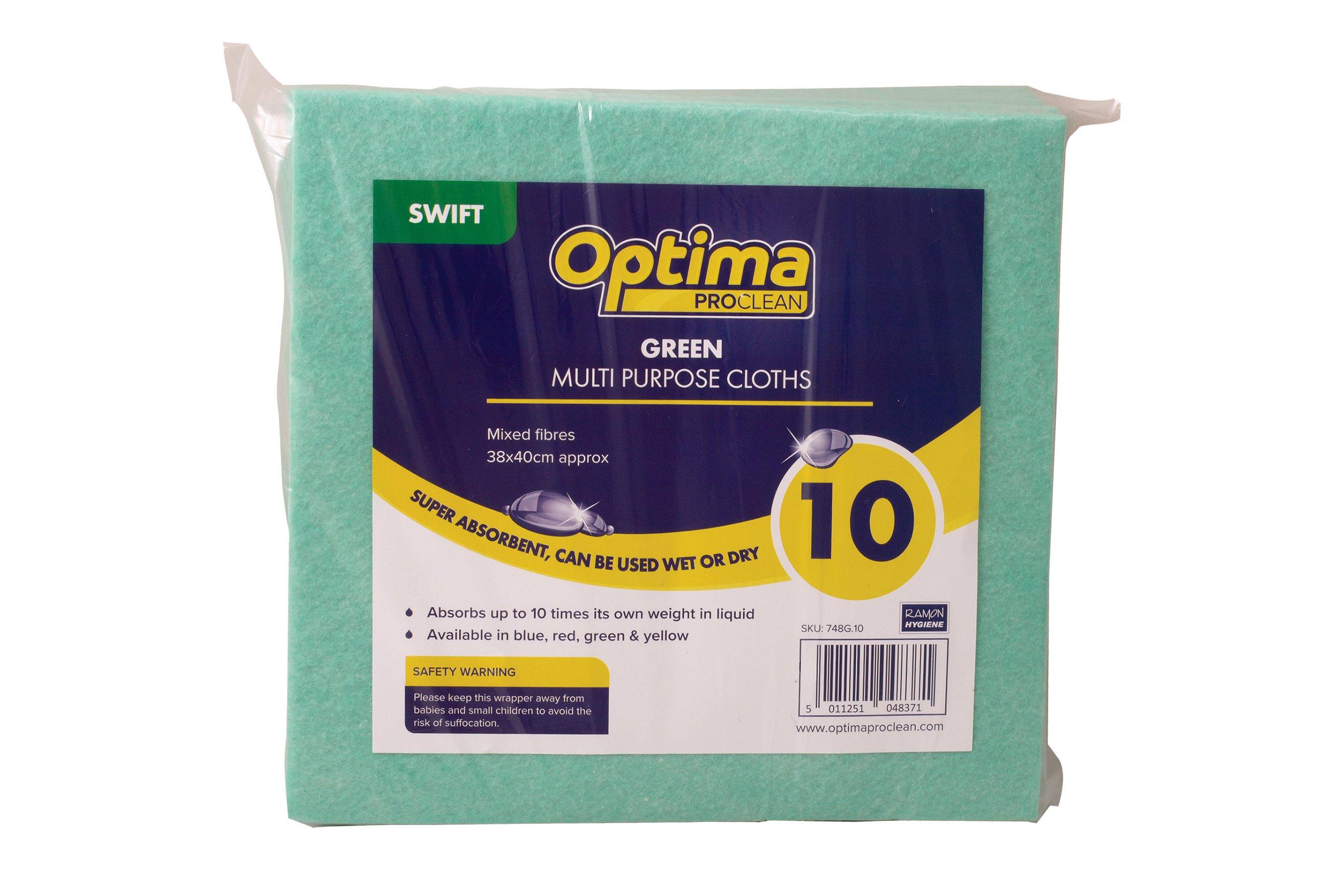 Green Mighty Wipe Cloths