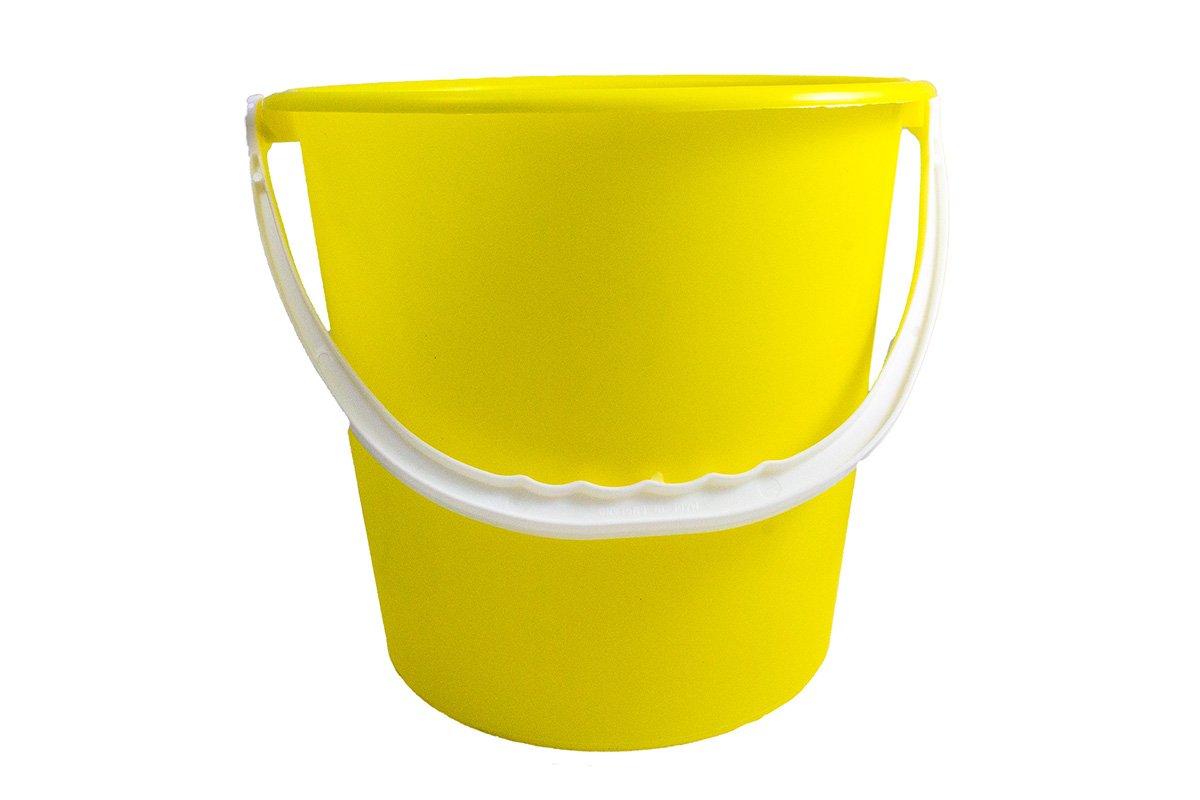 Yellow Plastic Bucket