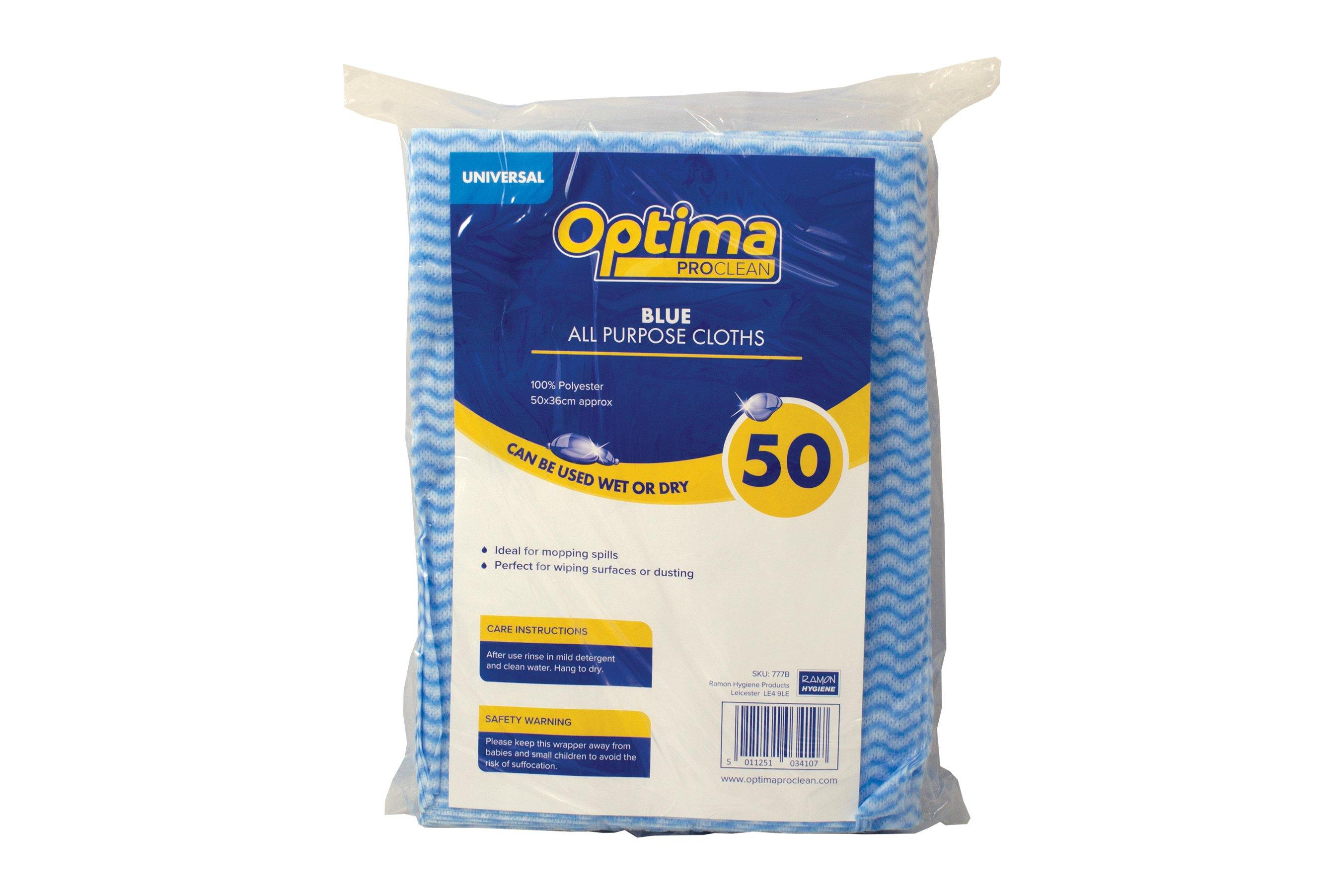 Blue All Purpose Cleaning Cloths