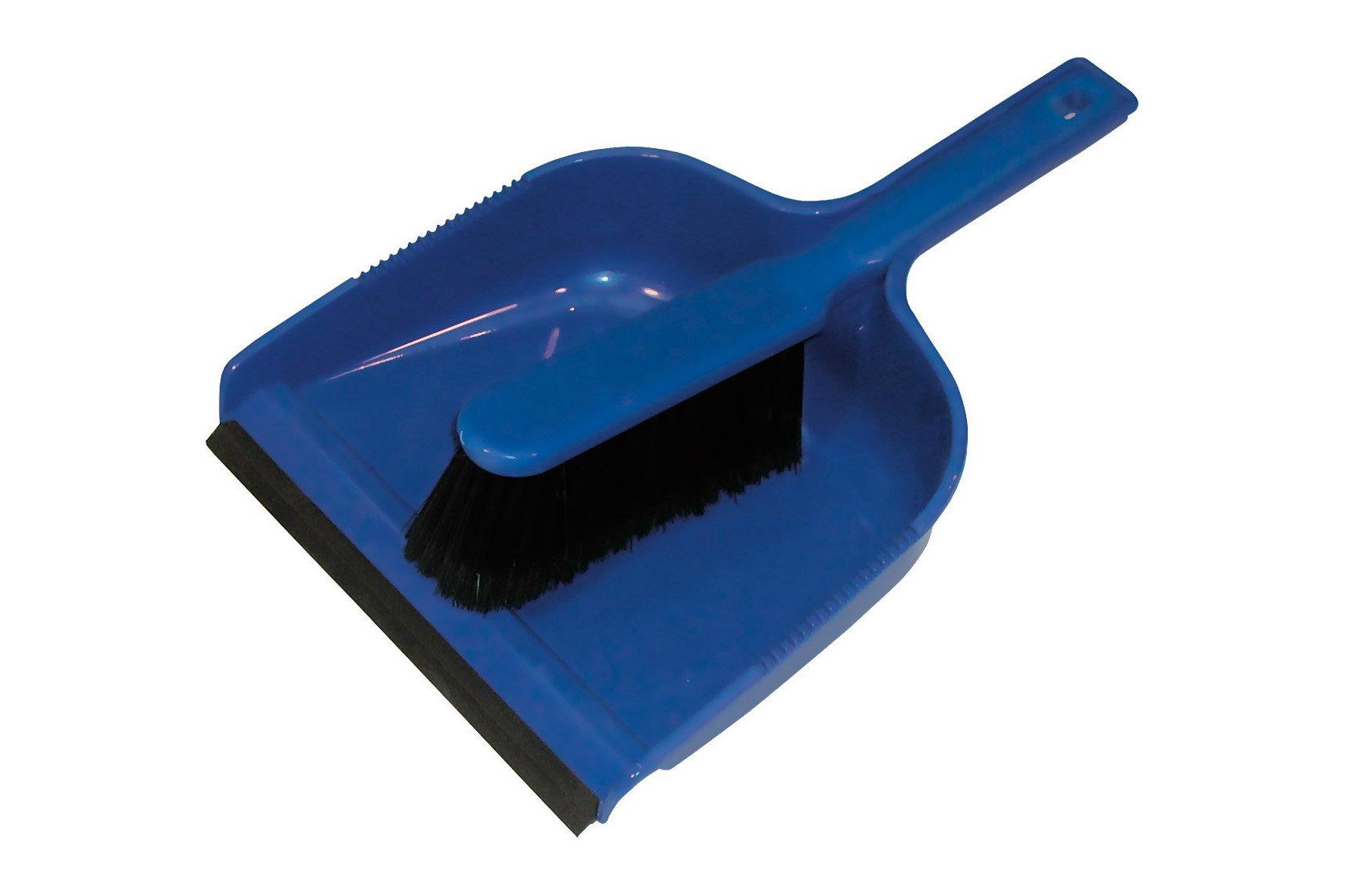 Blue Dustpan & Brush