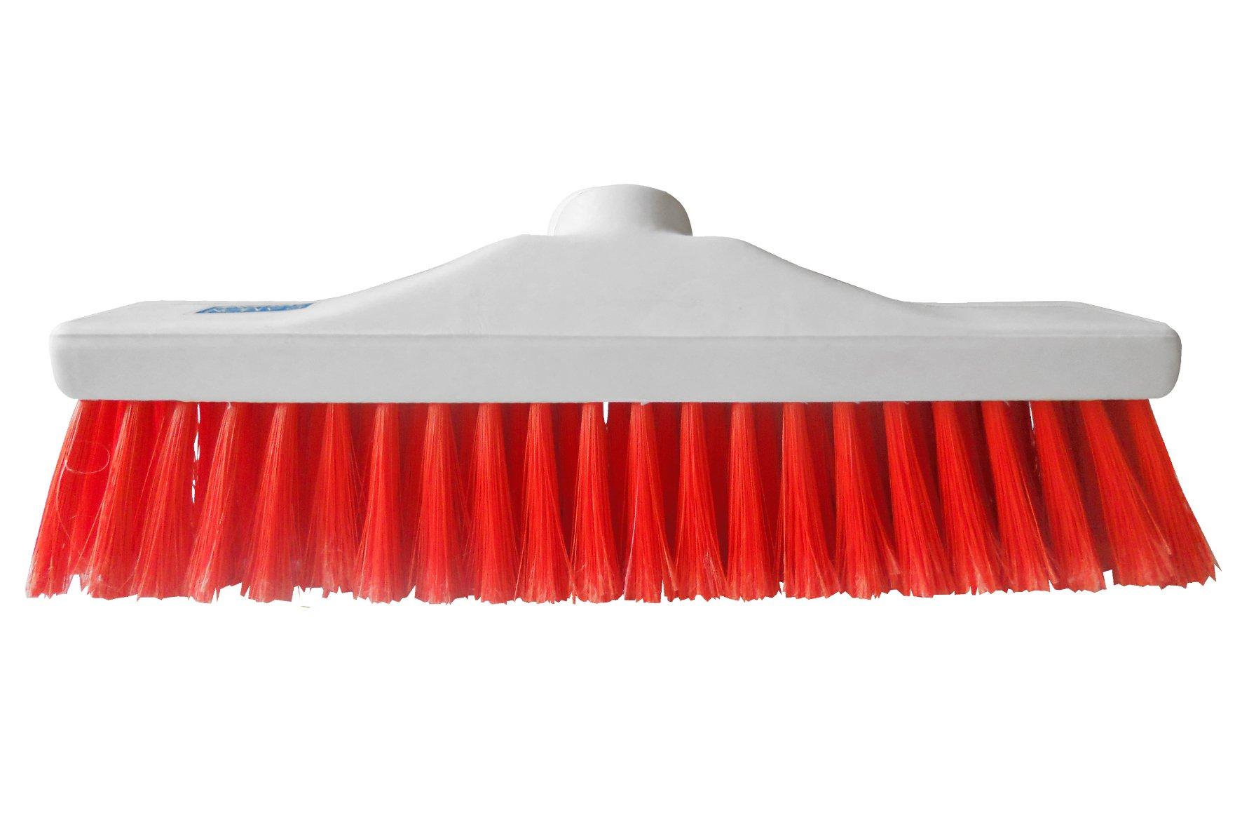 Red Soft Hygiene Broom Head 30cm