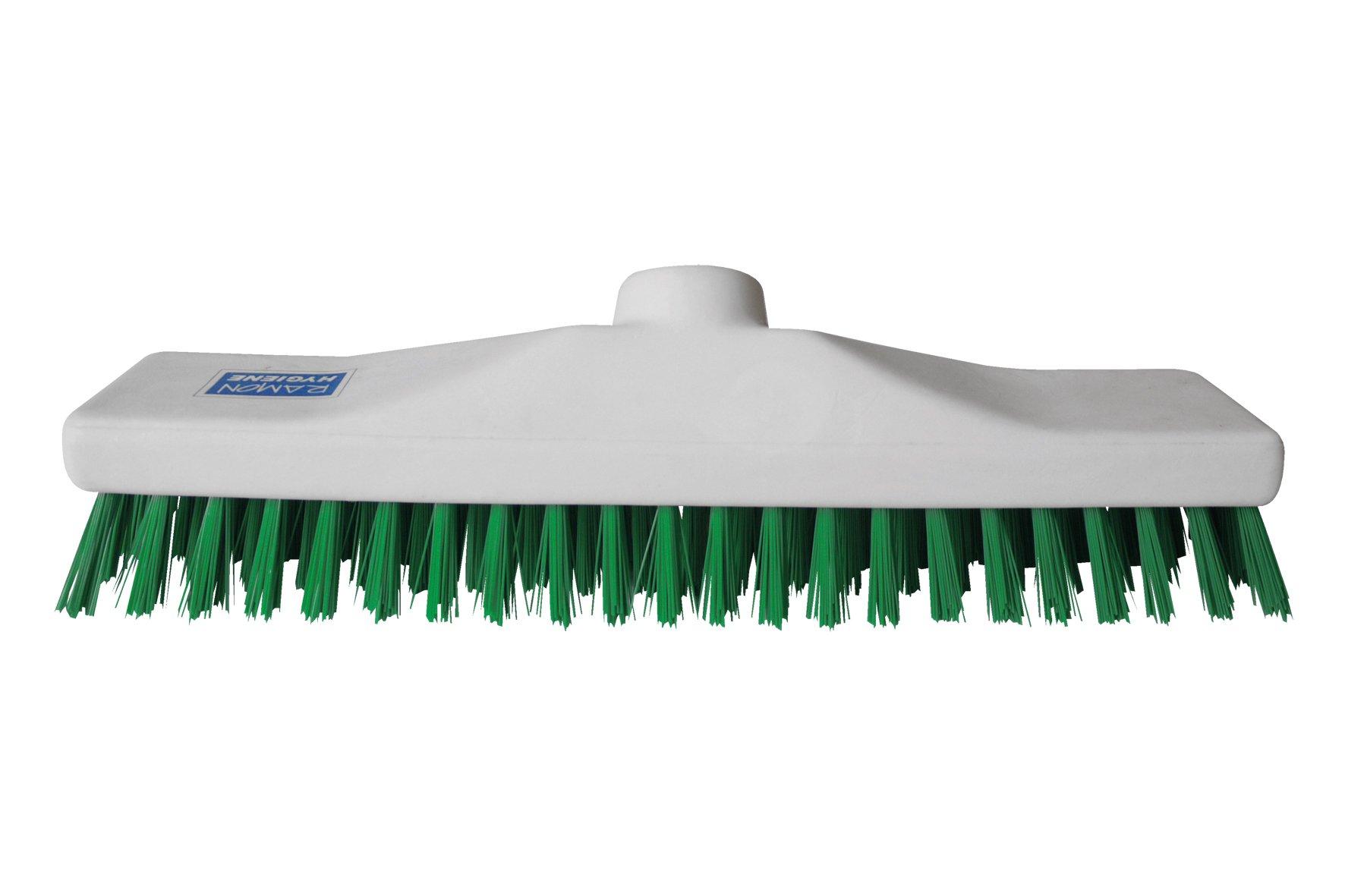 Green Hygiene Deck Scrub Head 30cm