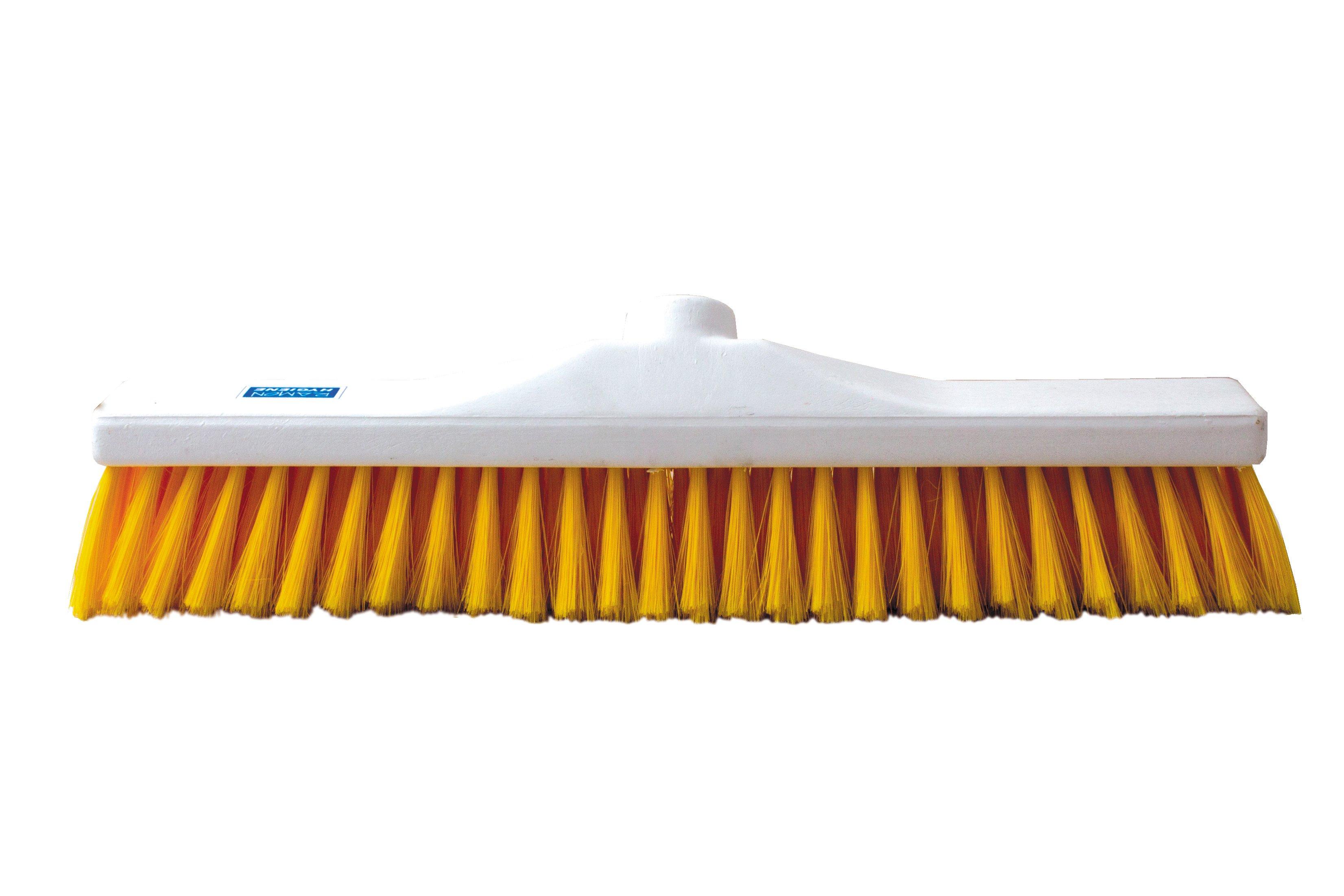 Yellow Hygiene Deck Scrub Head 30cm